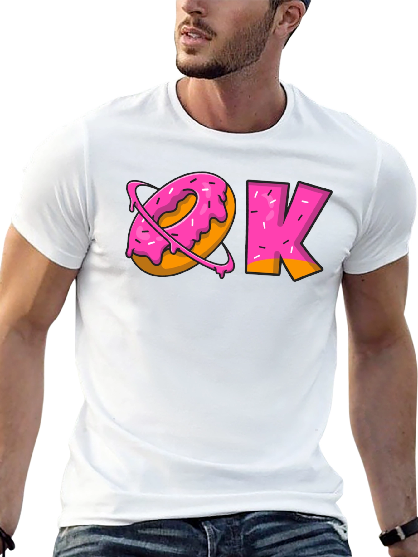 Donut OK Graphic T-Shirt