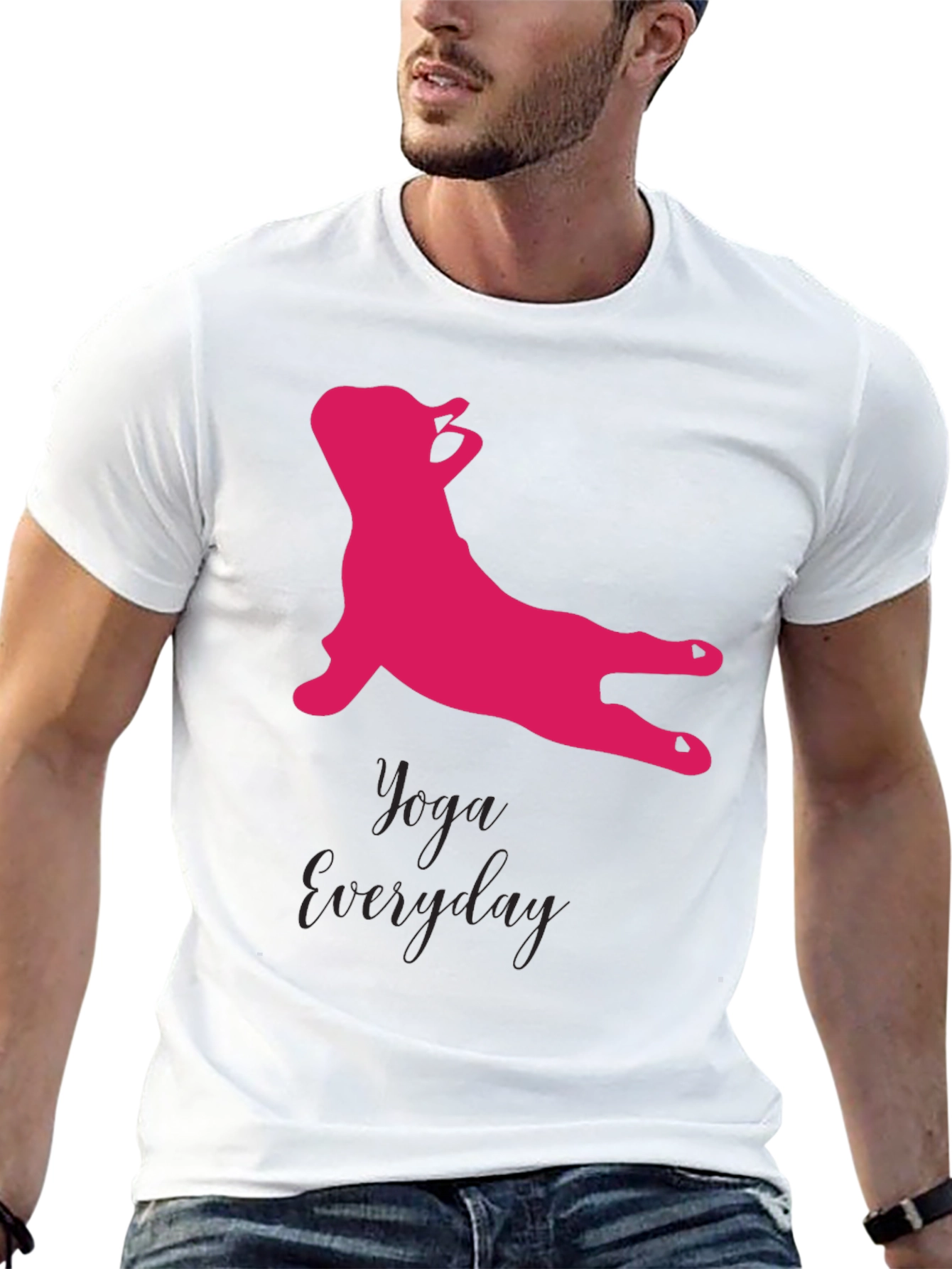 Yoga Everyday Graphic Tee - Black