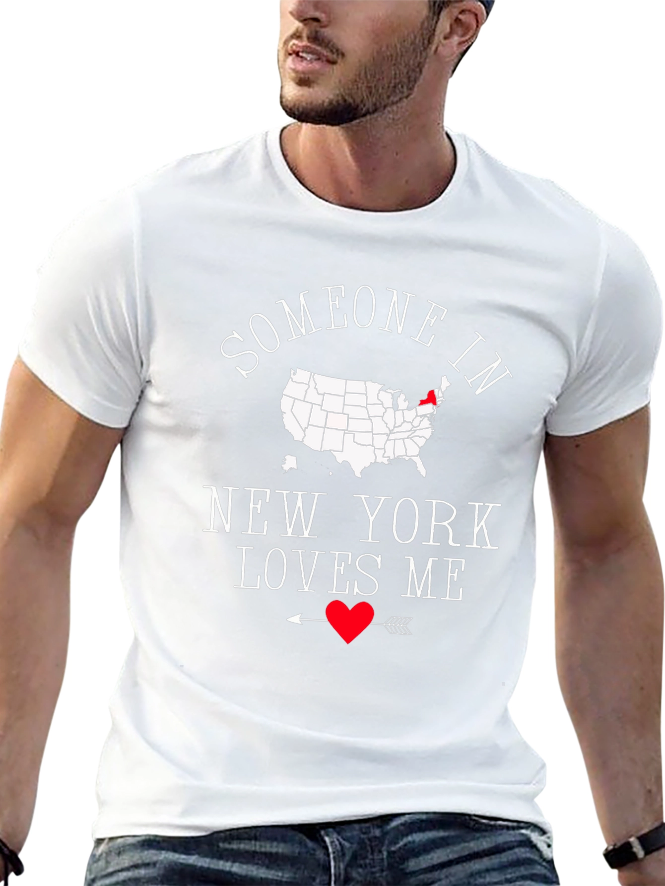Someone In New York Loves Me Graphic T-Shirt