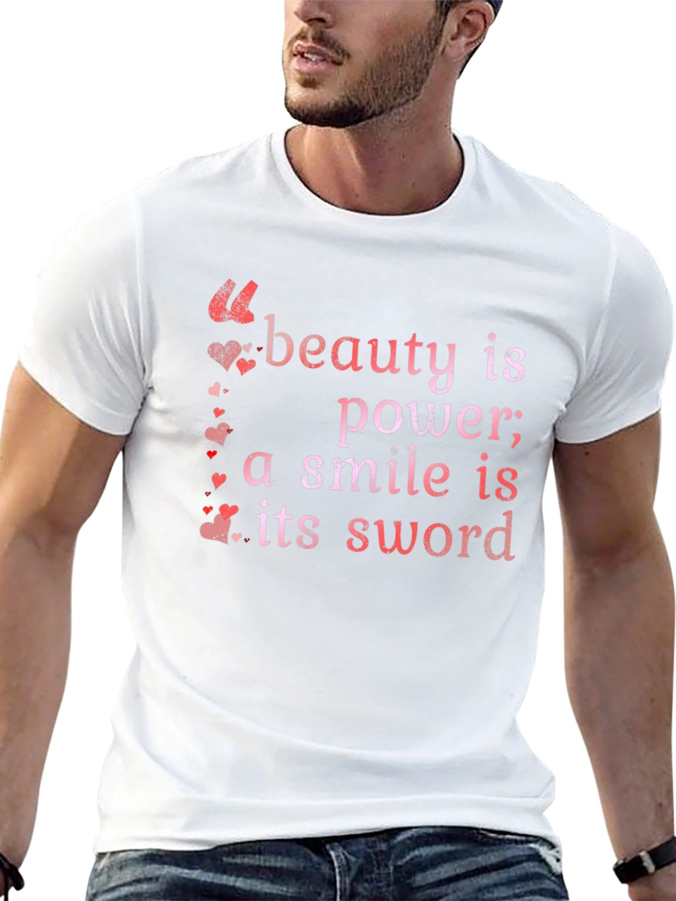Beauty is Power Graphic Tee