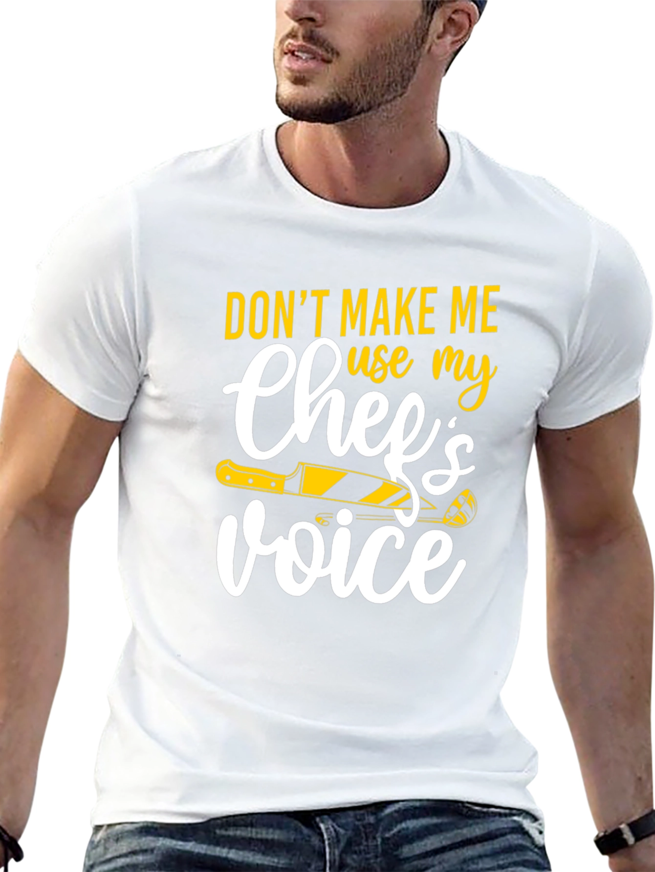 Chefs Voice Graphic Tee - Funny Culinary T-Shirt