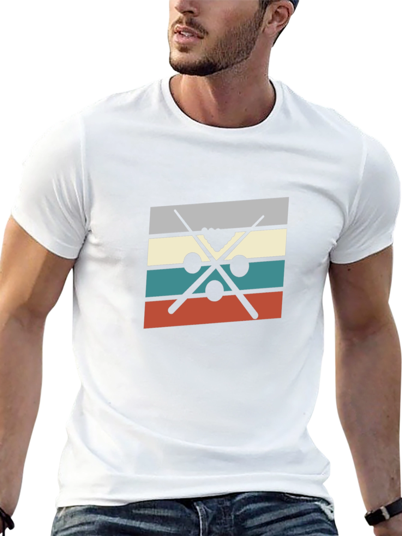 Retro Billiards T-Shirt - Pool Player Style