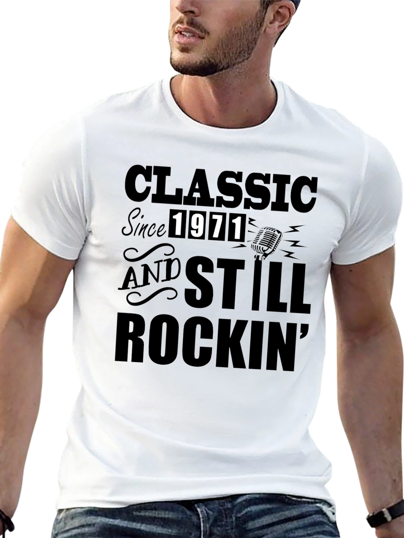 Classic Since 1971 Rockin T-Shirt