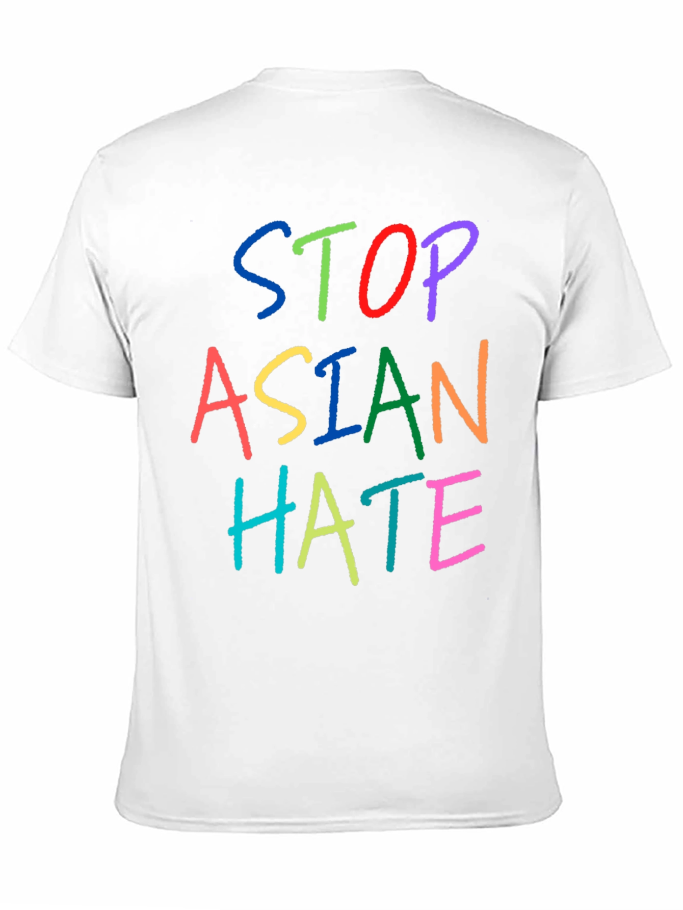 Stop Asian Hate Black T-Shirt