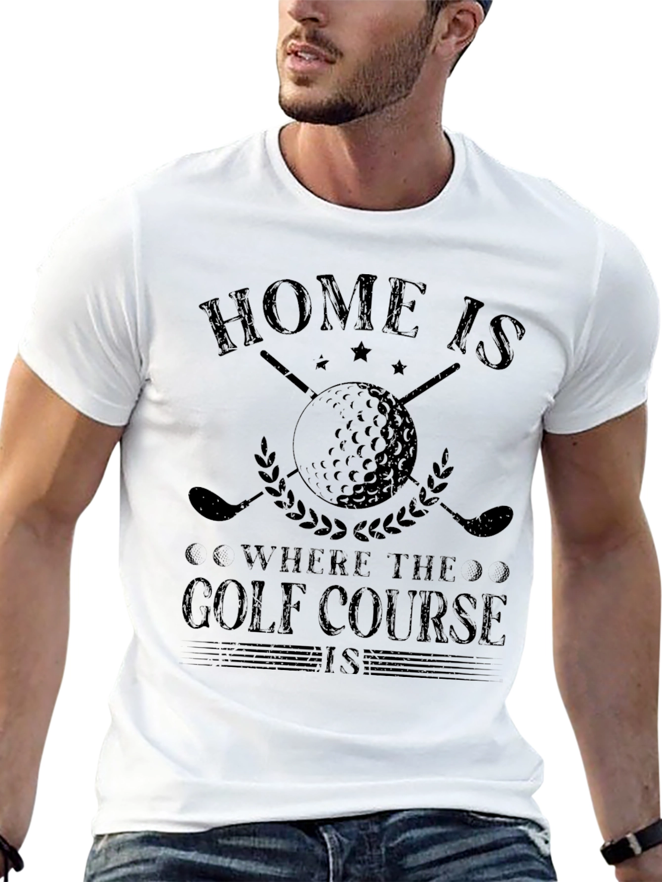 Golf Course Home T-Shirt