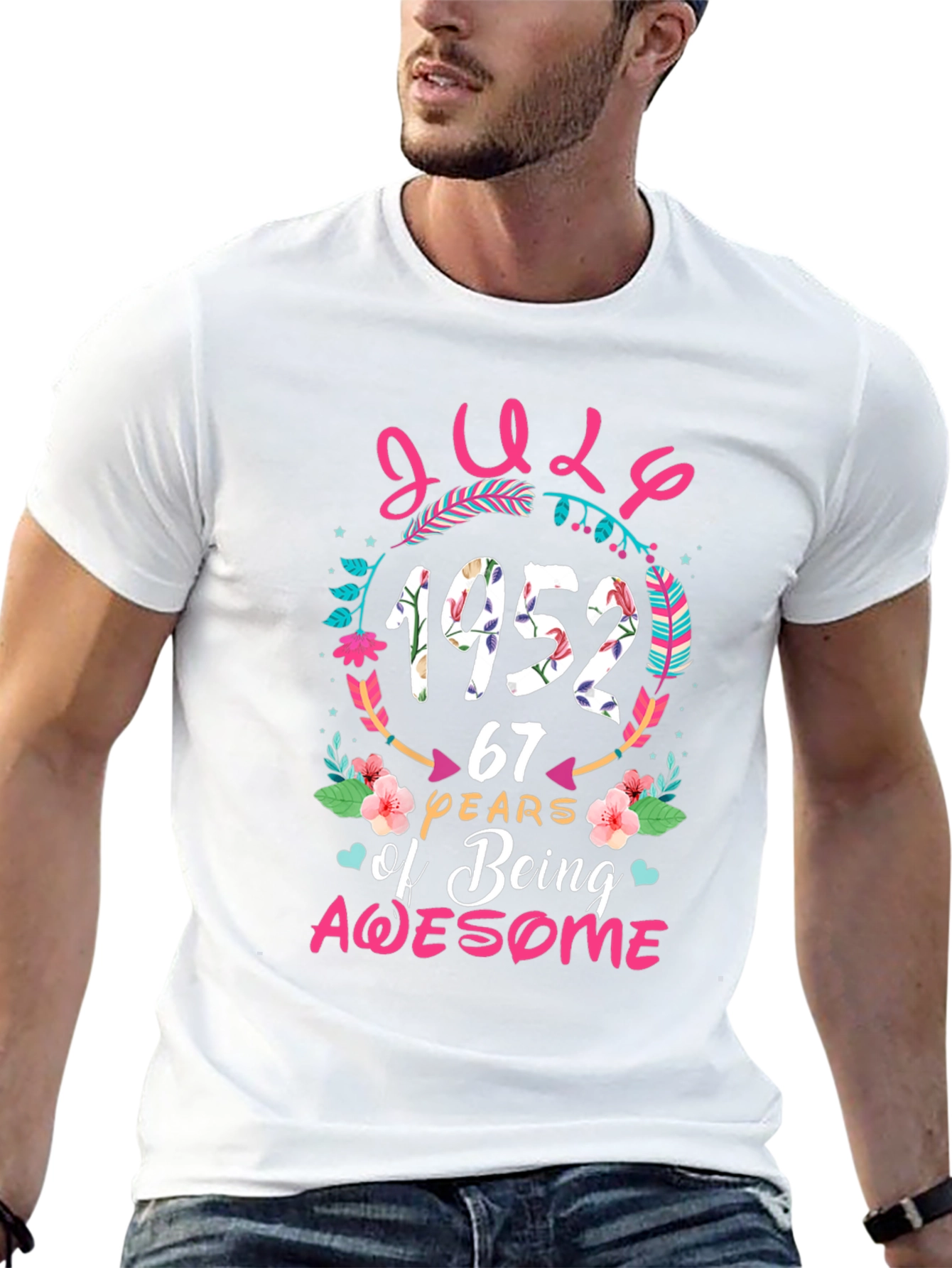 July 1952 67 Years Of Being Awesome T-Shirt