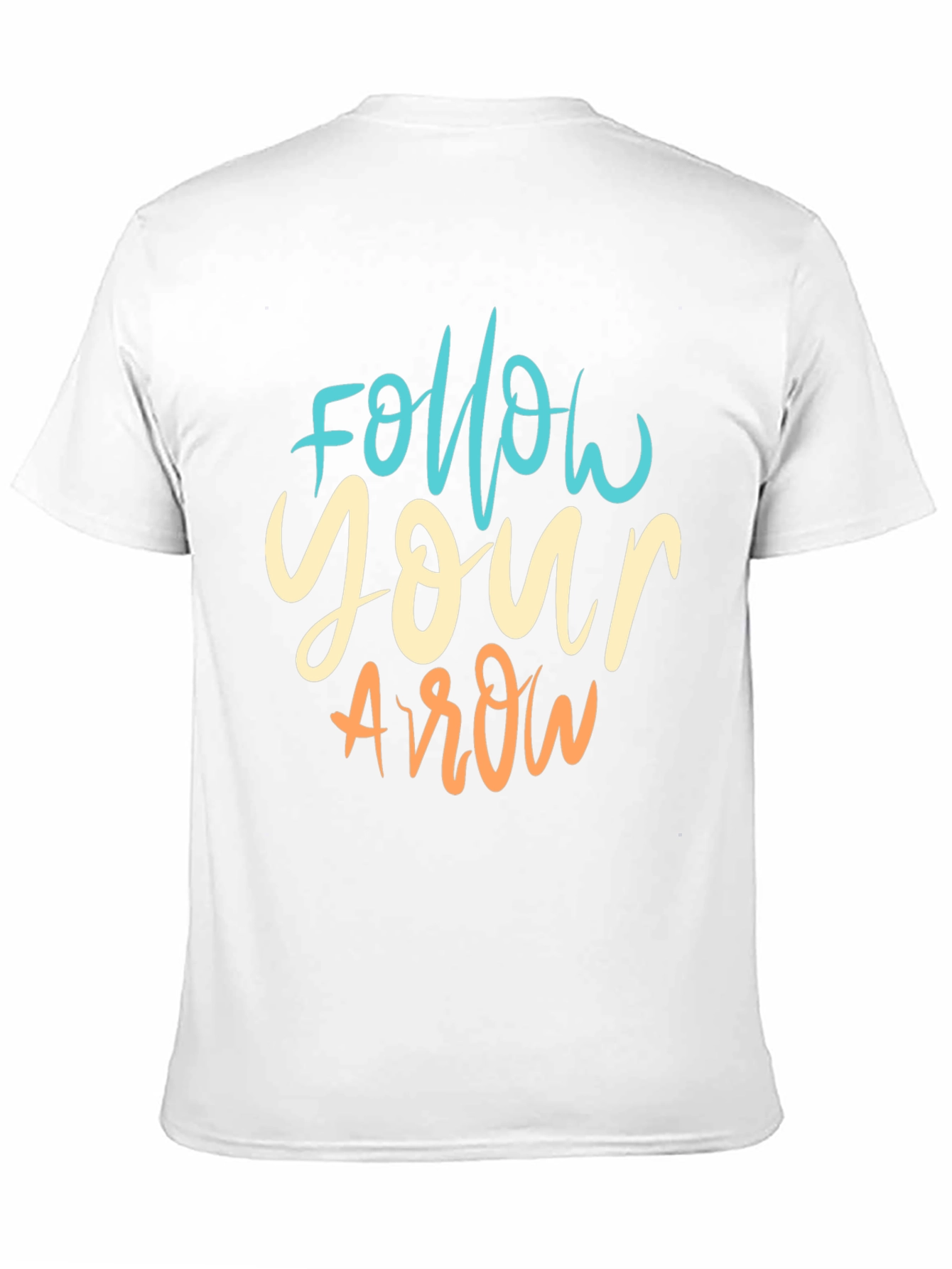 Follow Your Arrow Graphic Tee - Stylish Black T-Shirt
