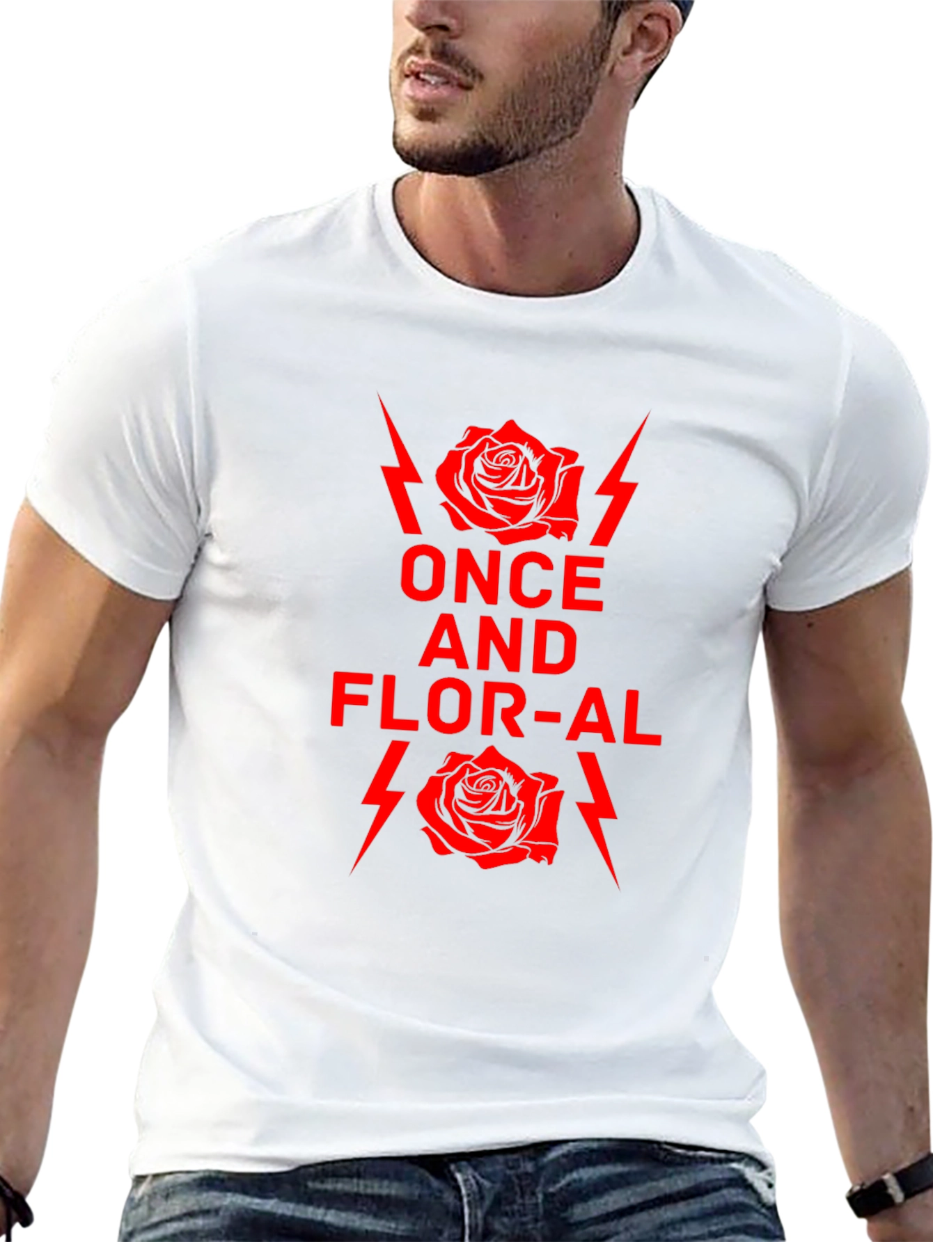 Once And Floral Graphic T-Shirt