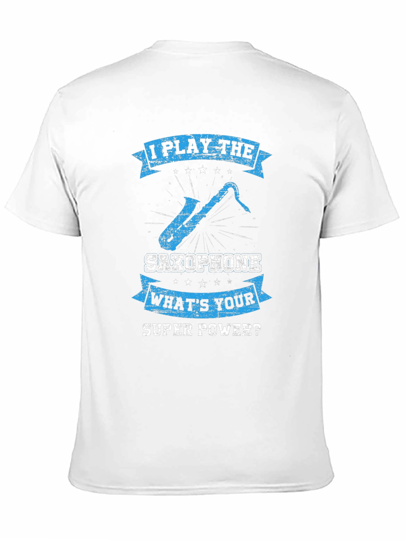 Saxophone Superpower T-Shirt - Musician Tee