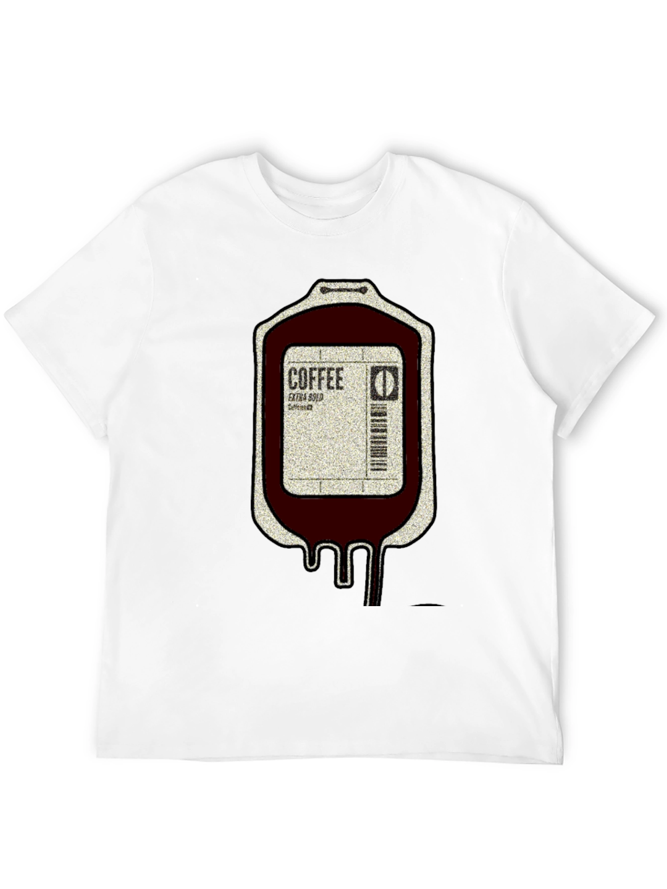 Coffee Blood Bag Graphic Tee
