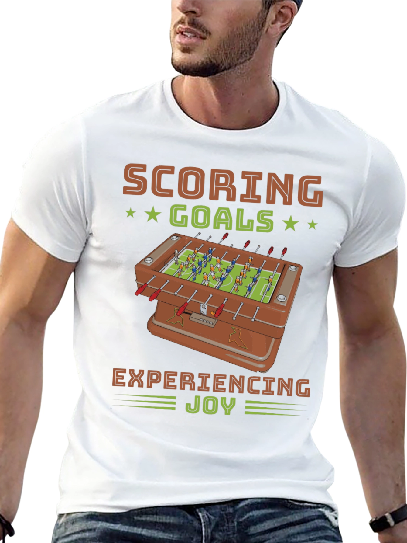 Scoring Goals Foosball Graphic T-Shirt