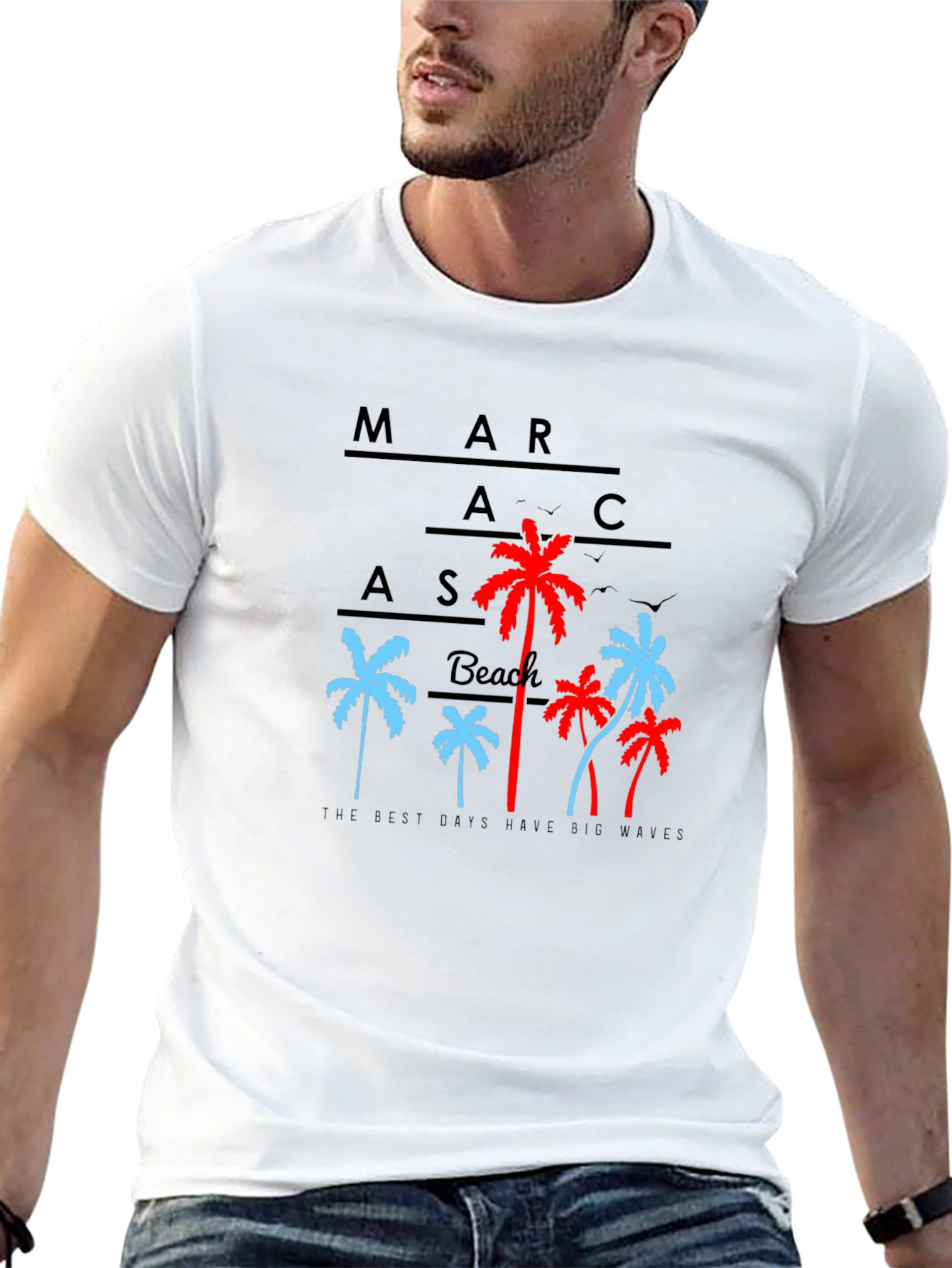 Marac Beach Graphic T-Shirt