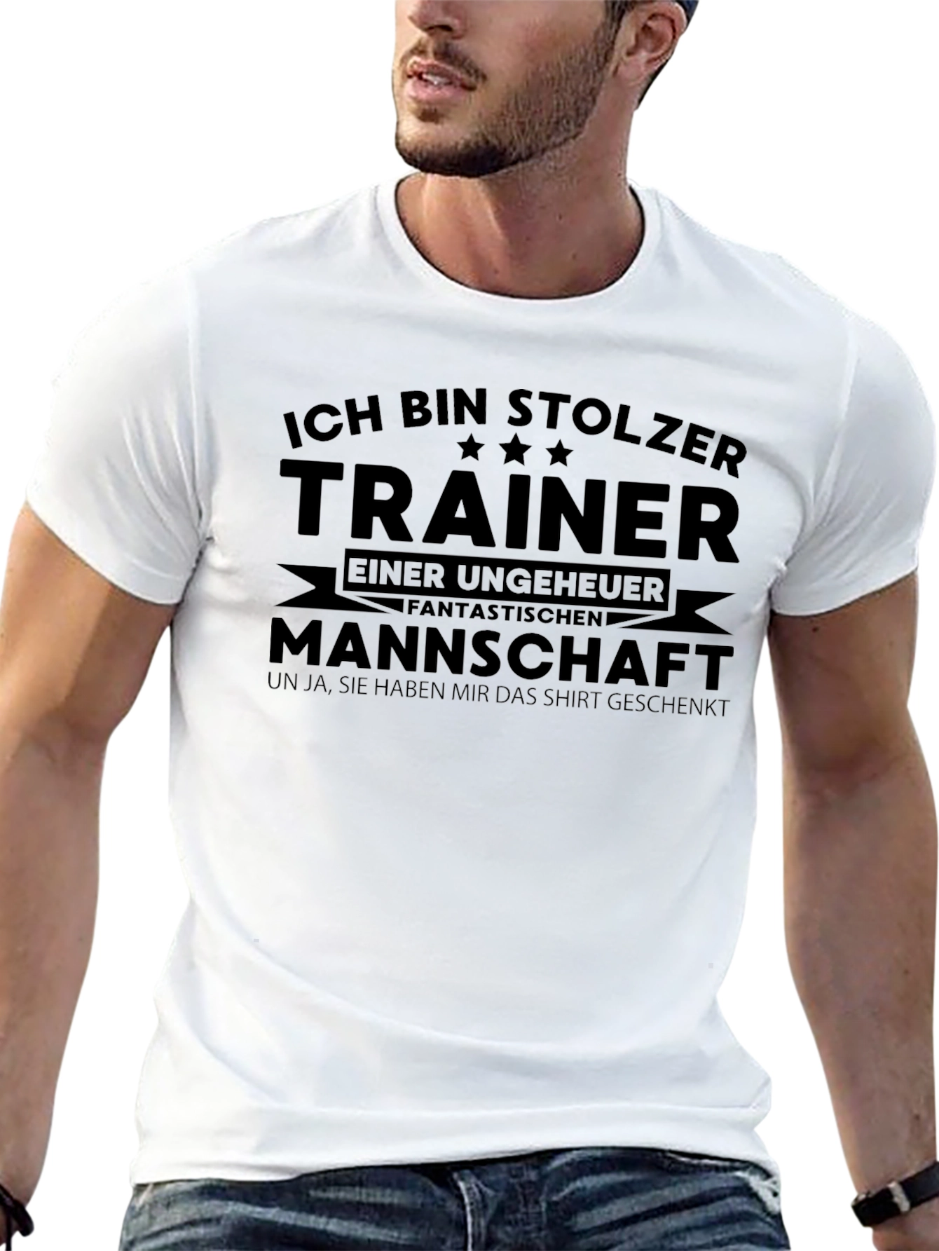 Proud Trainer T-Shirt - German Text Design