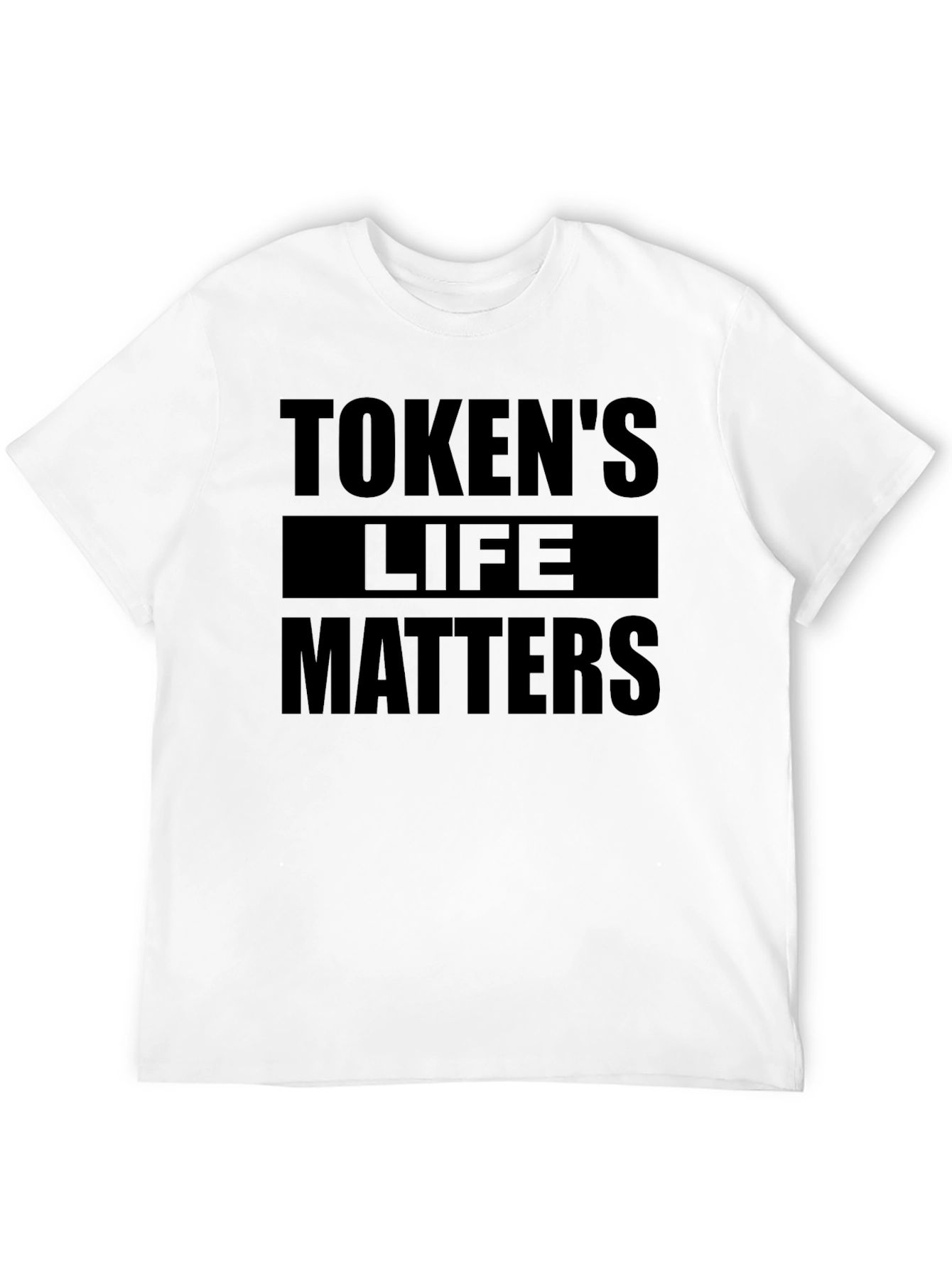 Tokens Life Matters Black Graphic Tee