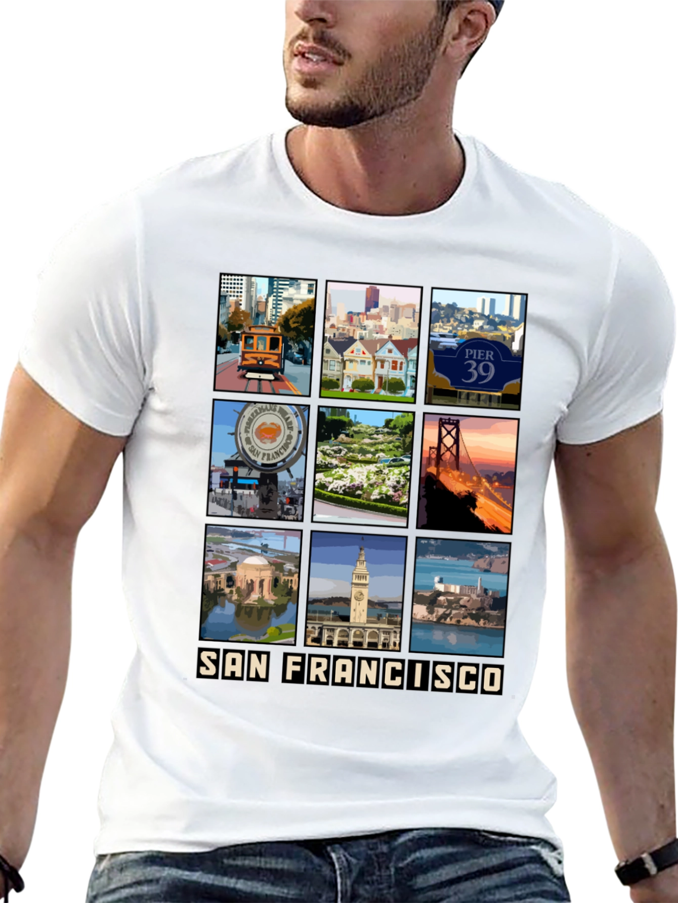 San Francisco Travel Souvenir T-Shirt