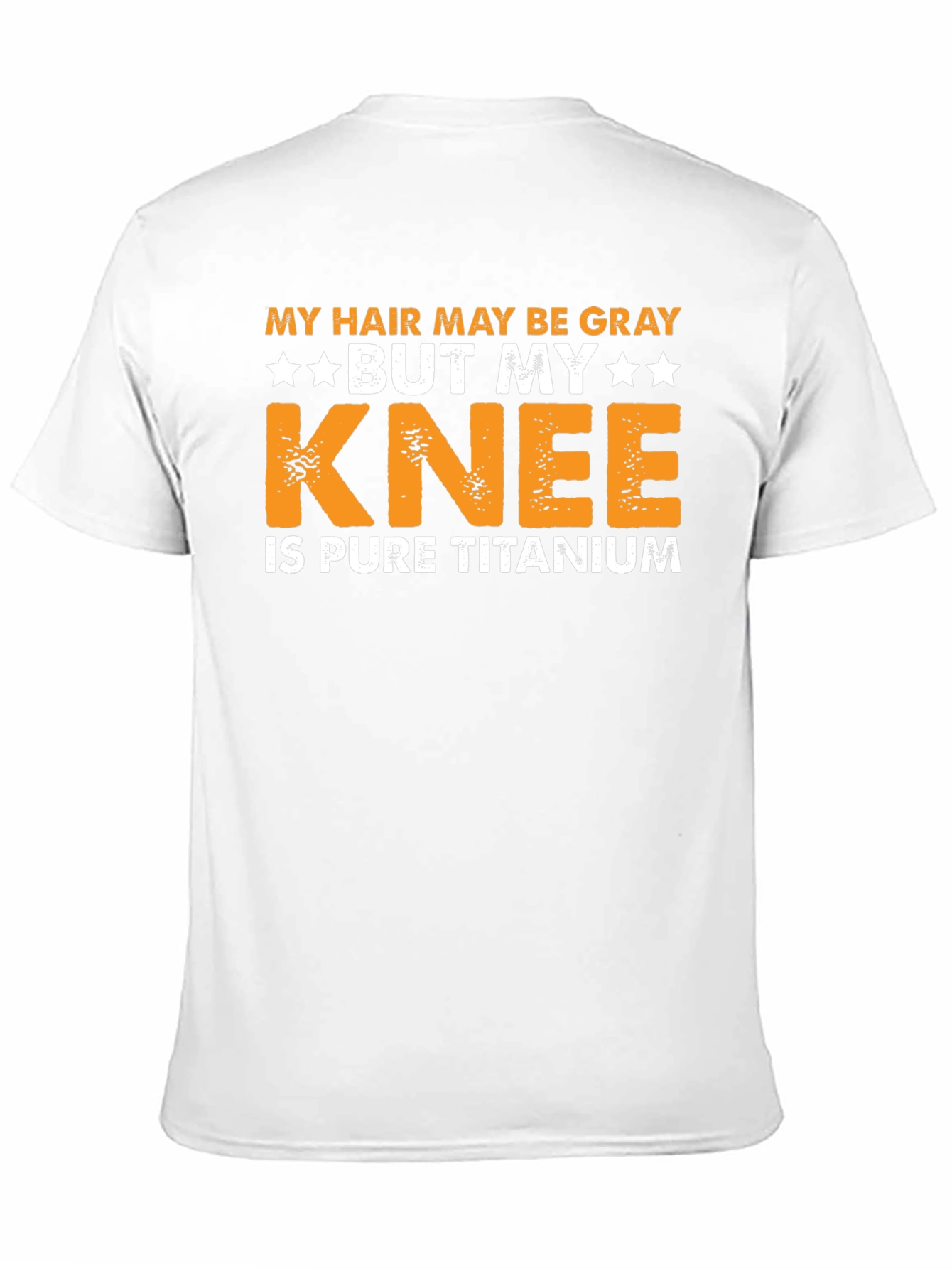 Funny My Knee is Pure Titanium Graphic T-Shirt