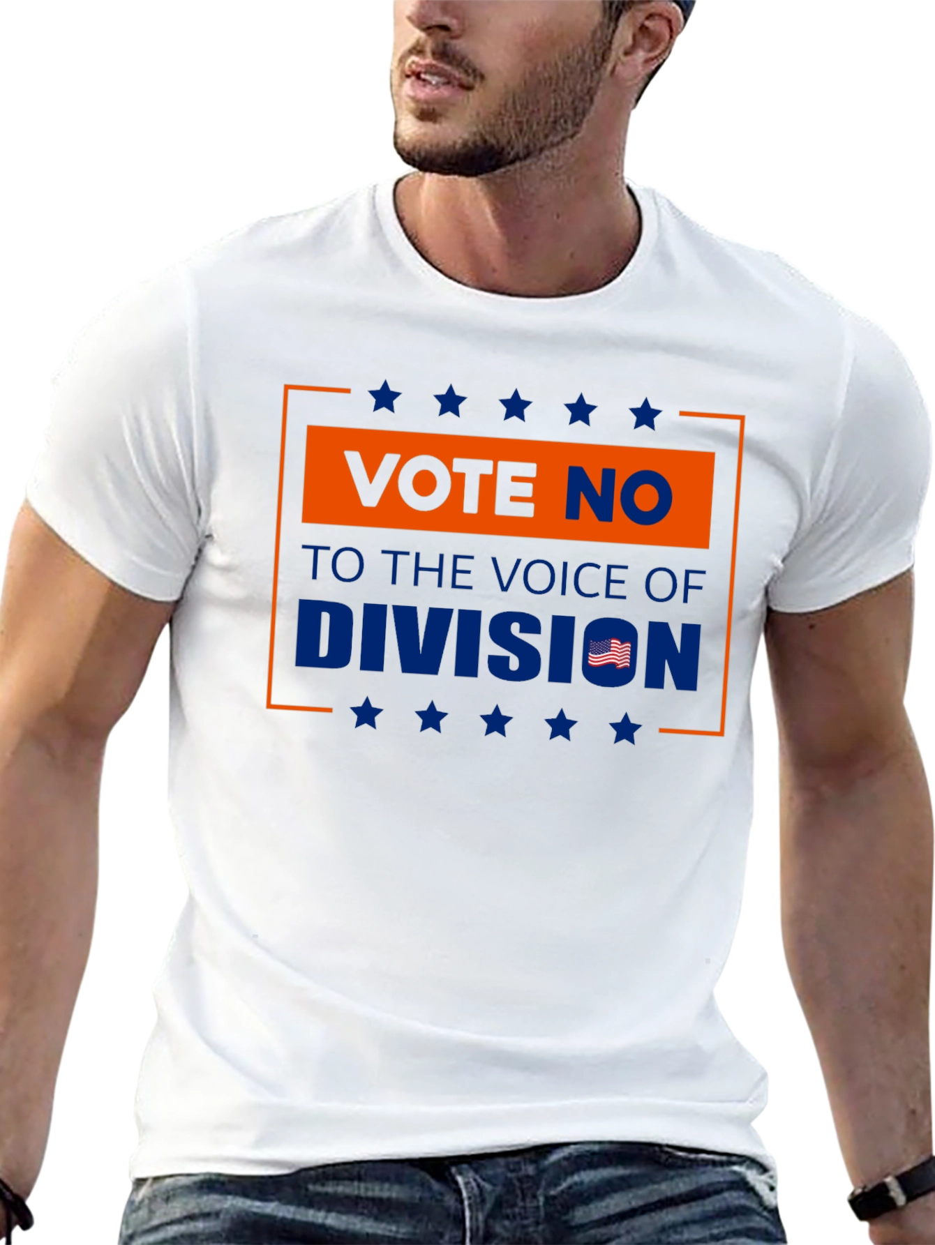 Vote No Division Tee