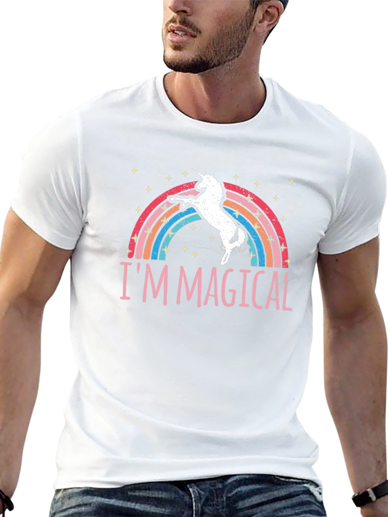 Im Magical Unicorn Rainbow T-Shirt