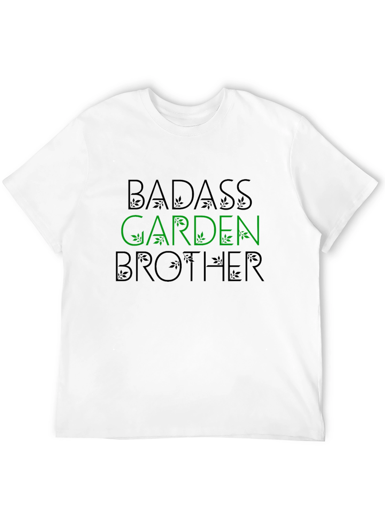 Badass Garden Brother Black T-Shirt