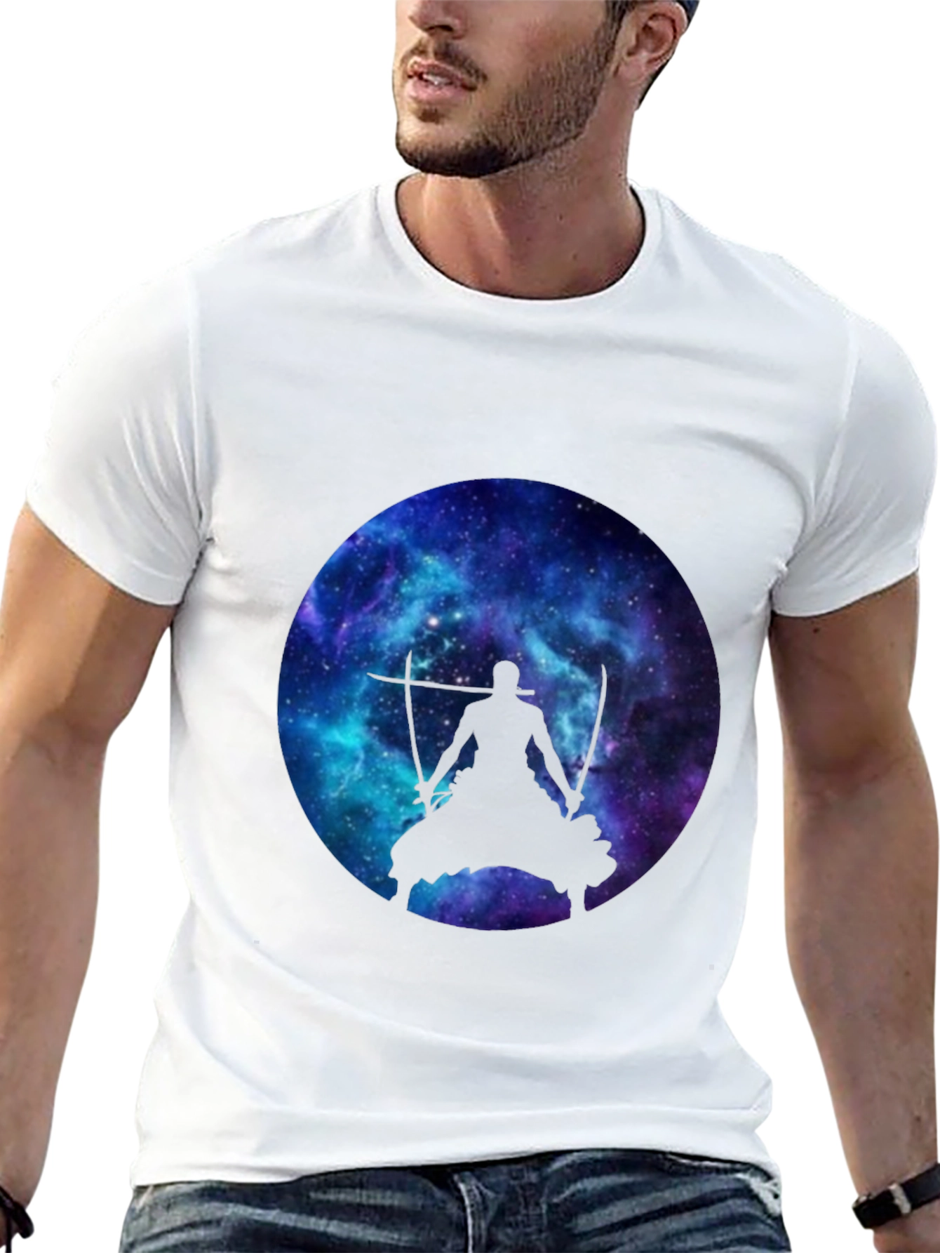 Galaxy Zoro T-Shirt - Anime Inspired Black Tee