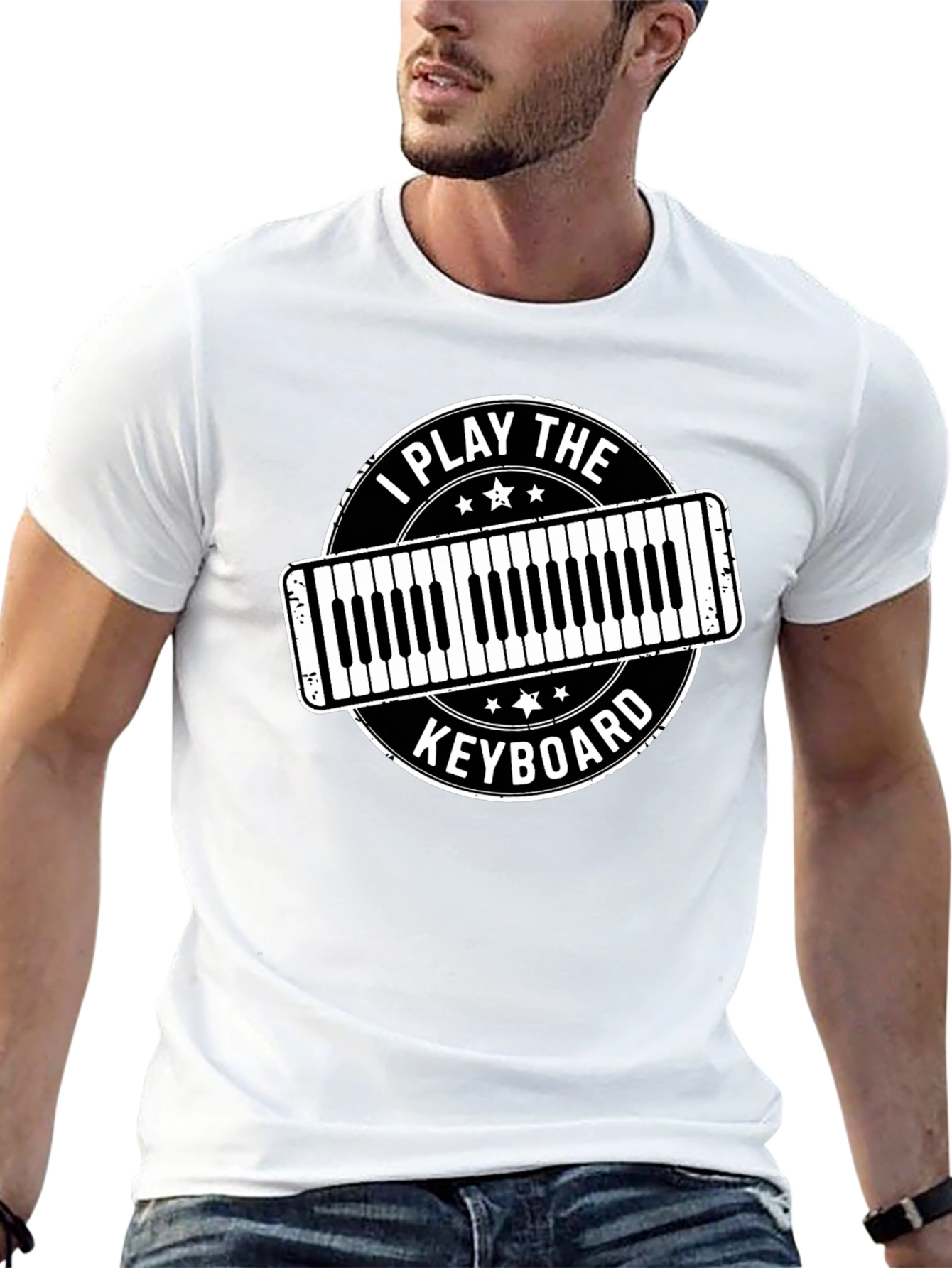 I Play The Keyboard Graphic T-Shirt