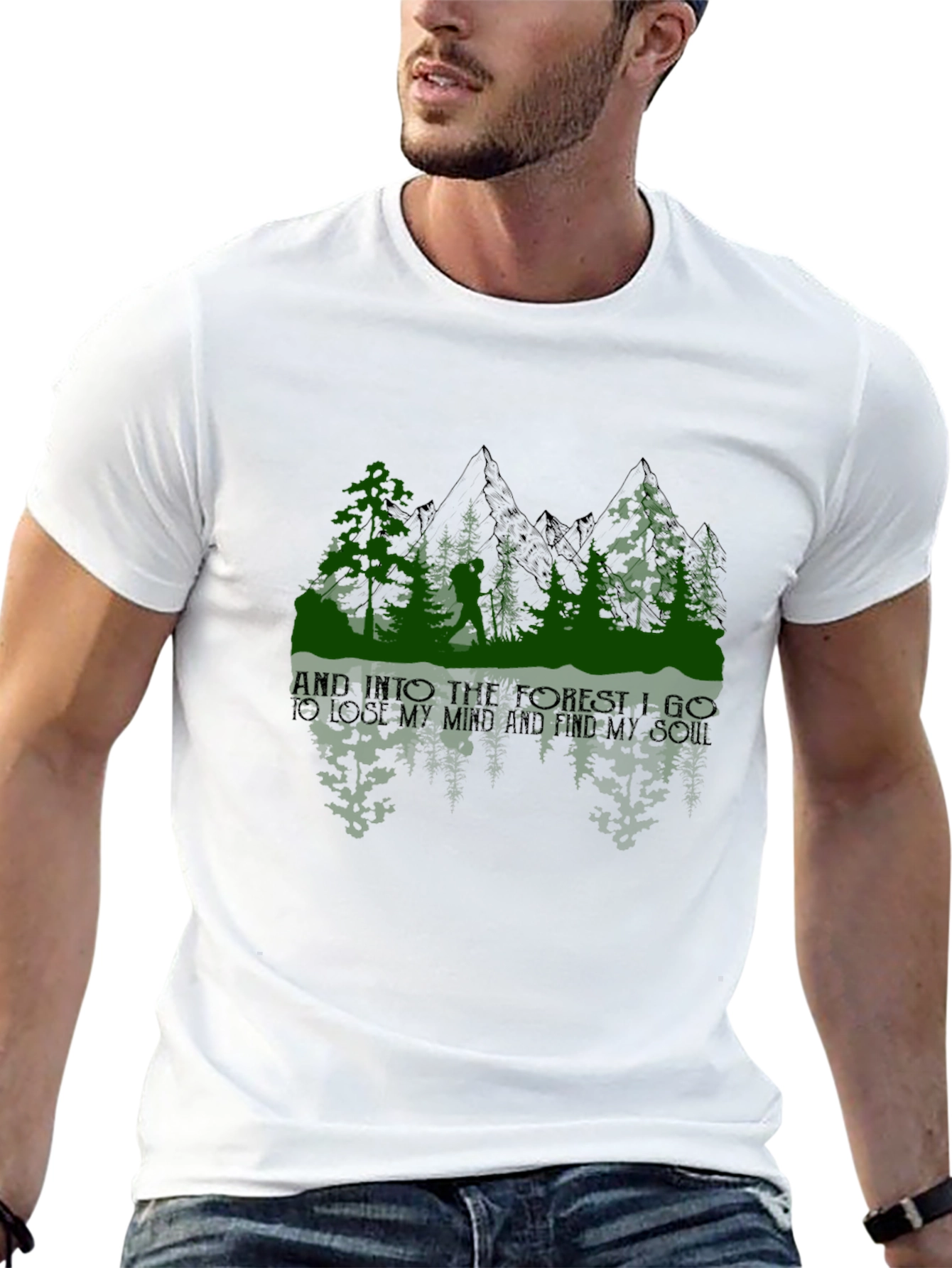Forest Soul Graphic Tee - Nature Lover Shirt