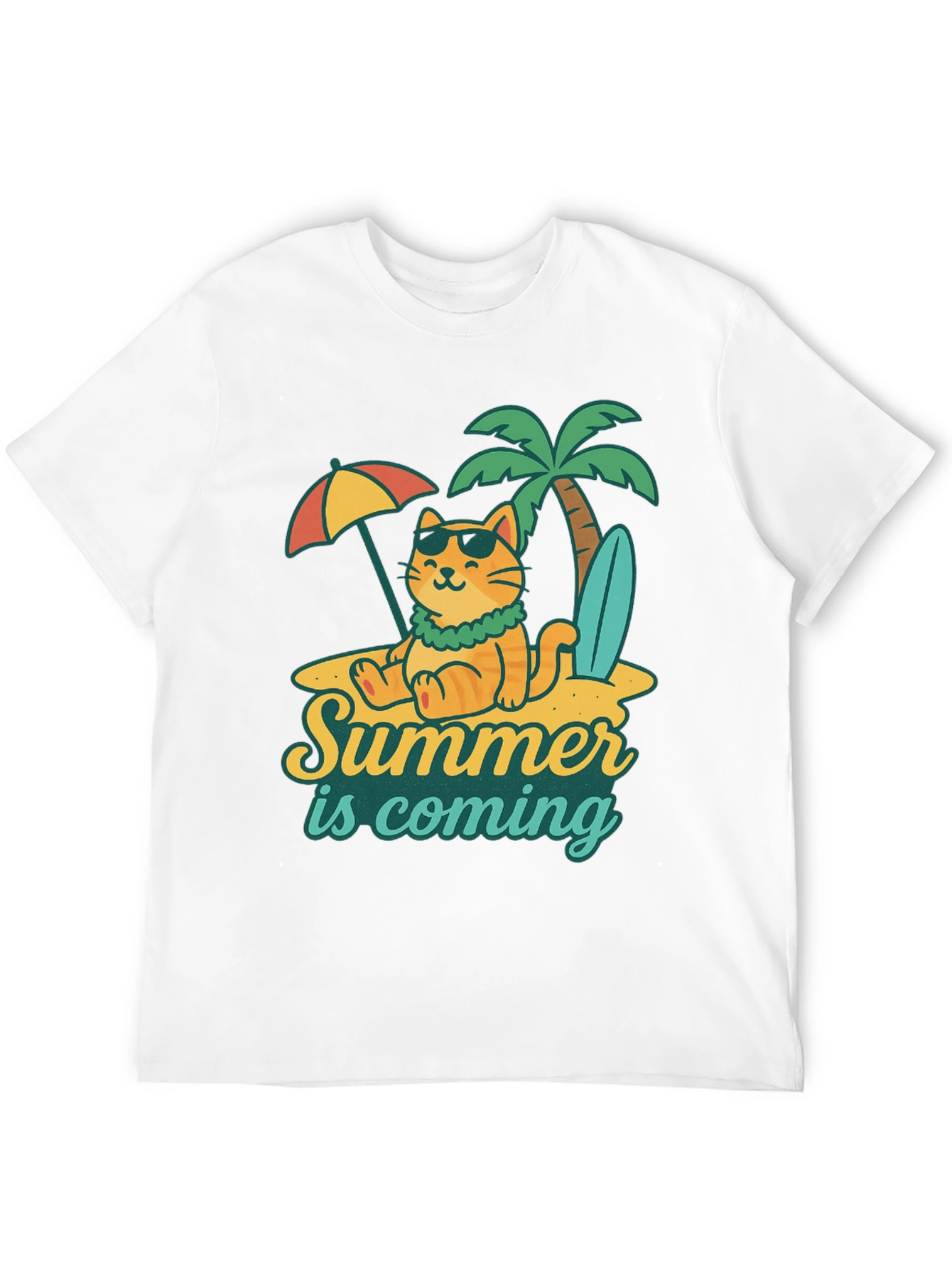 Summer is Coming Cat T-Shirt