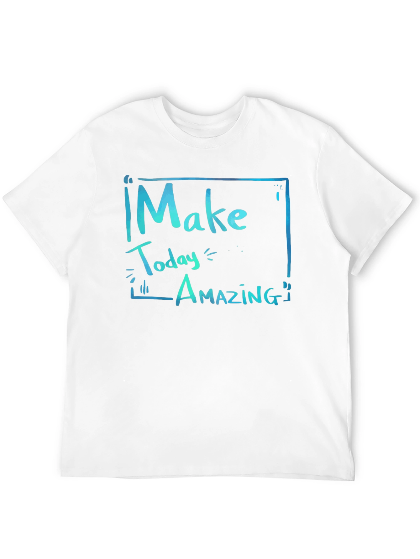 Make Today Amazing Graphic Tee - Black