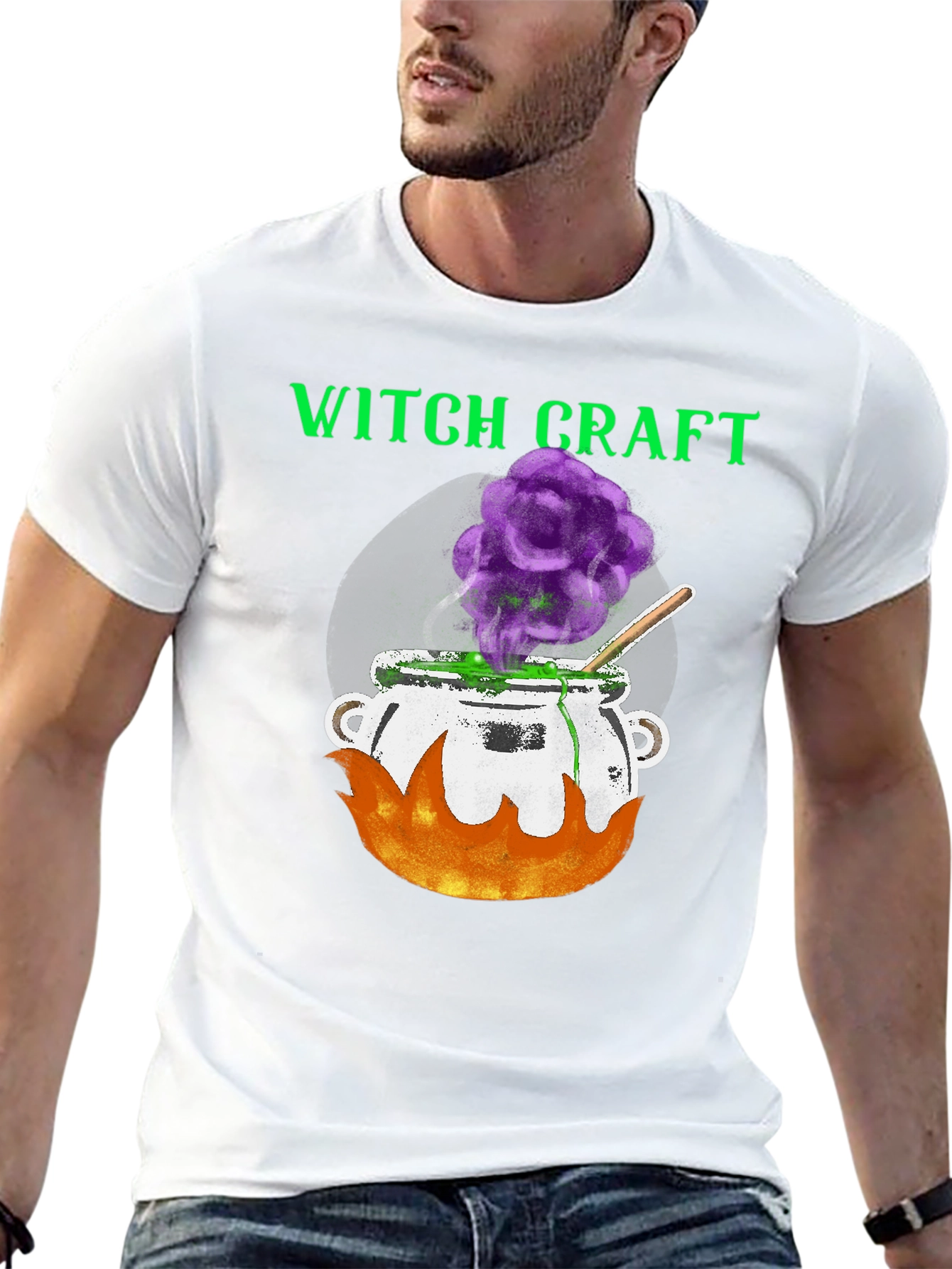 Witchcraft Cauldron Graphic Tee