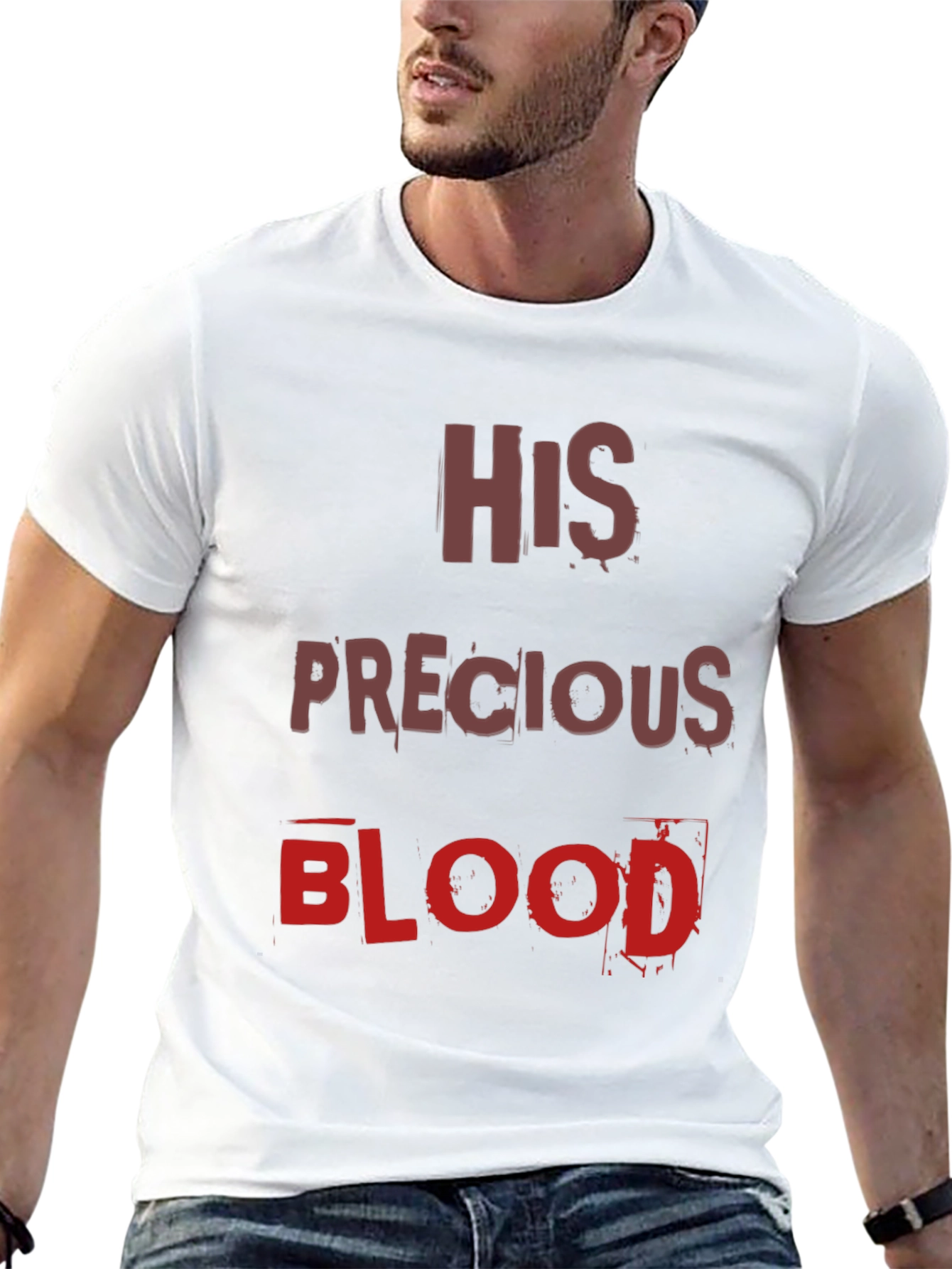 His Precious Blood Graphic Tee