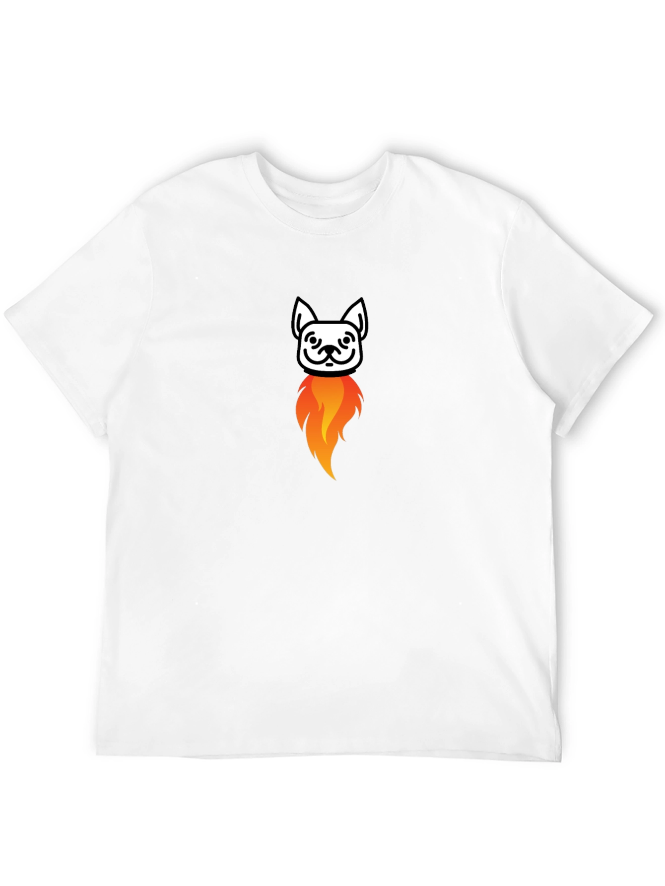 Mens Black Graphic Tee - Dog Rocket