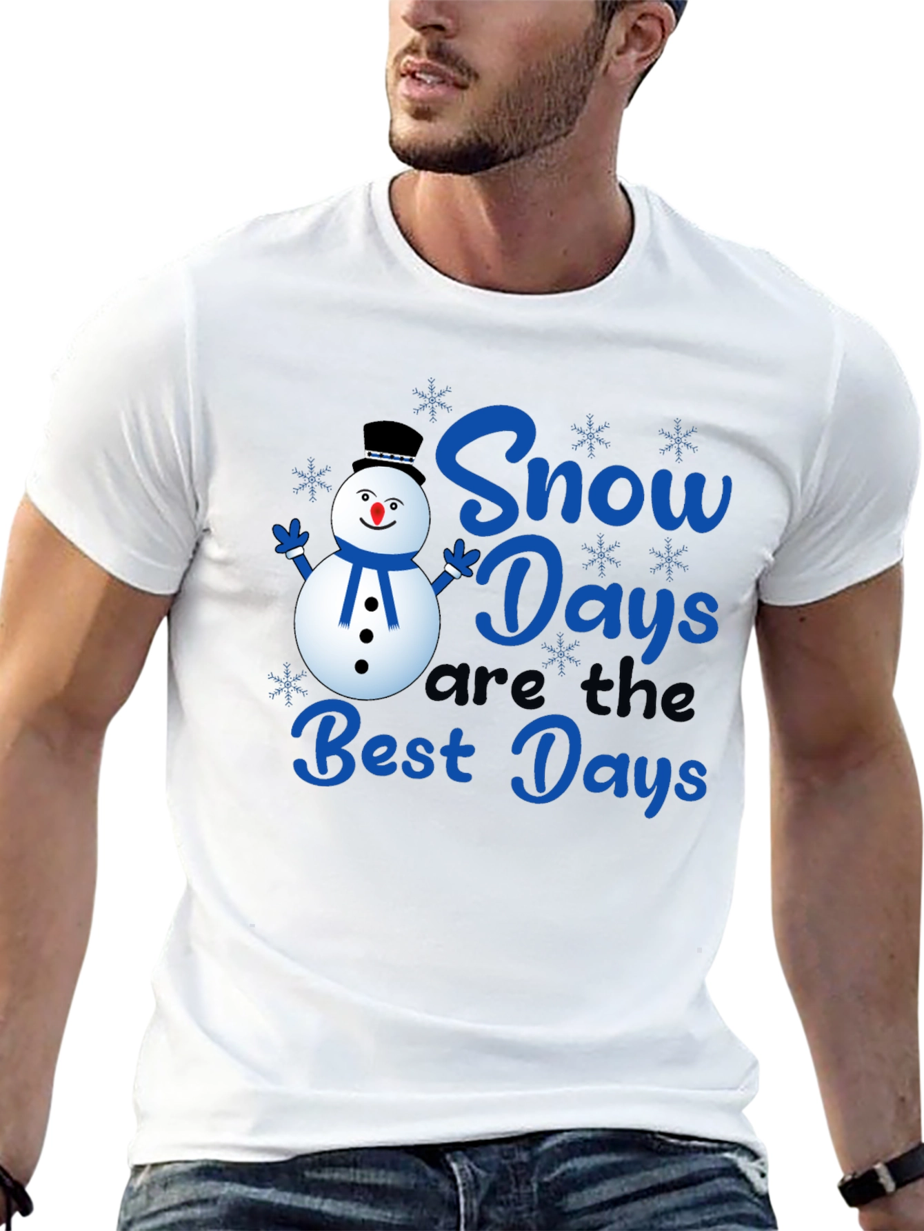 Snow Days T-Shirt - Festive Winter Apparel