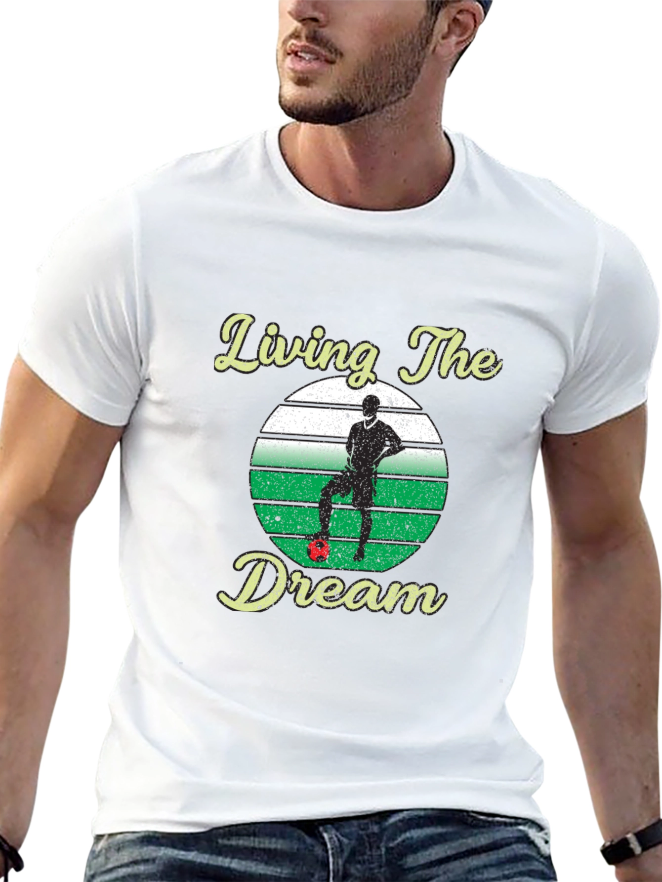 Living the Dream Soccer T-Shirt