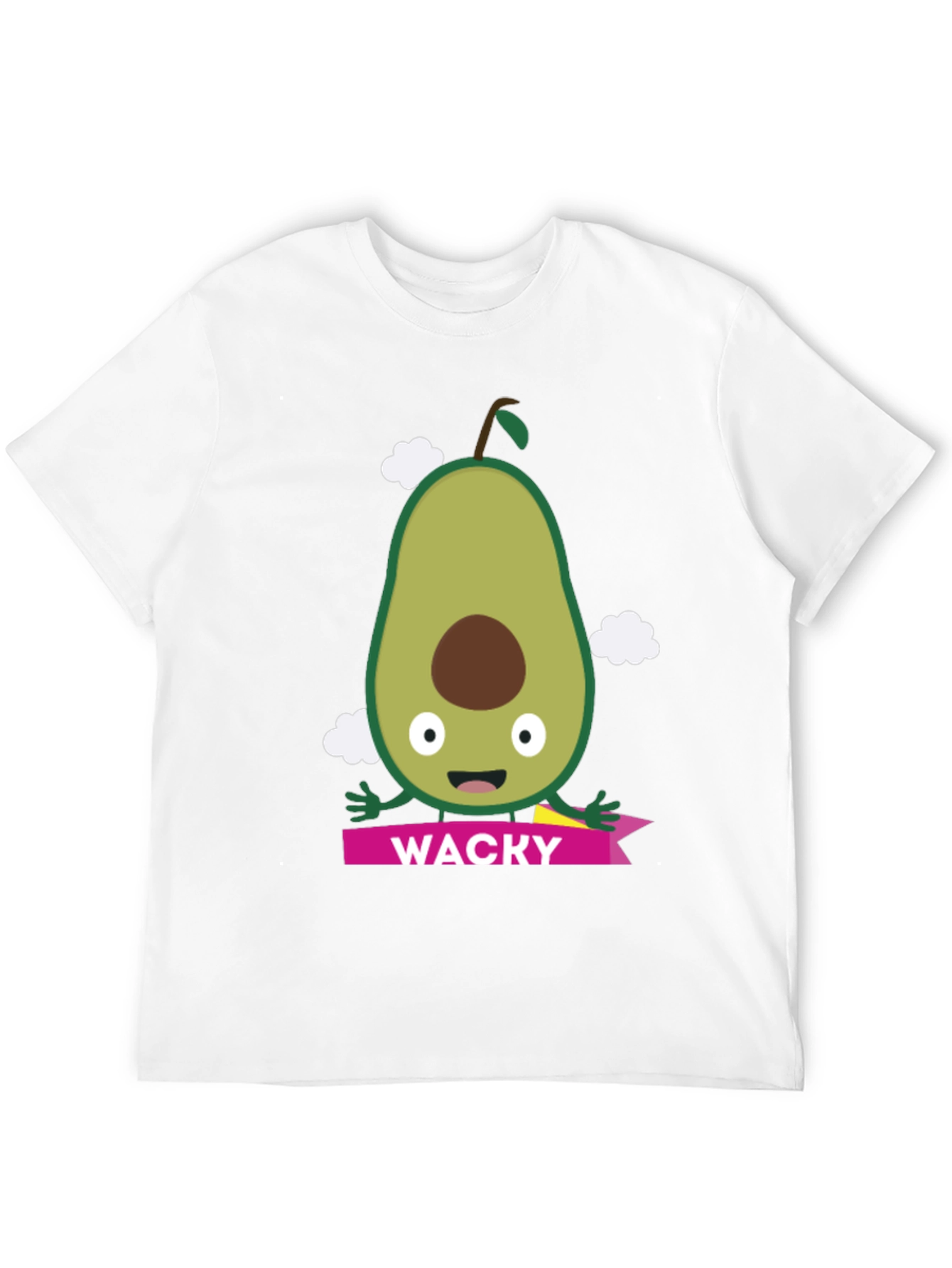 WACKY Avocado Graphic T-Shirt - Trendy & Unique!