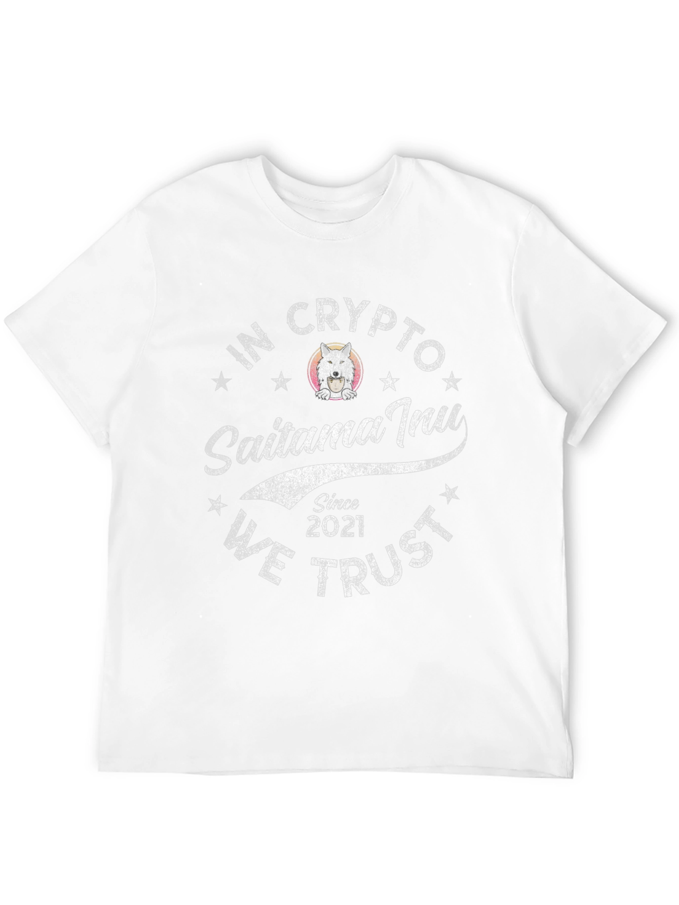 Saitama Inu Crypto T-Shirt - In Crypto We Trust