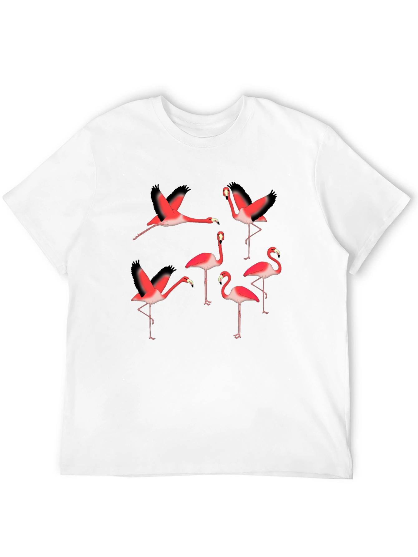 Flamingo Graphic Tee - Stylish Casual Wear