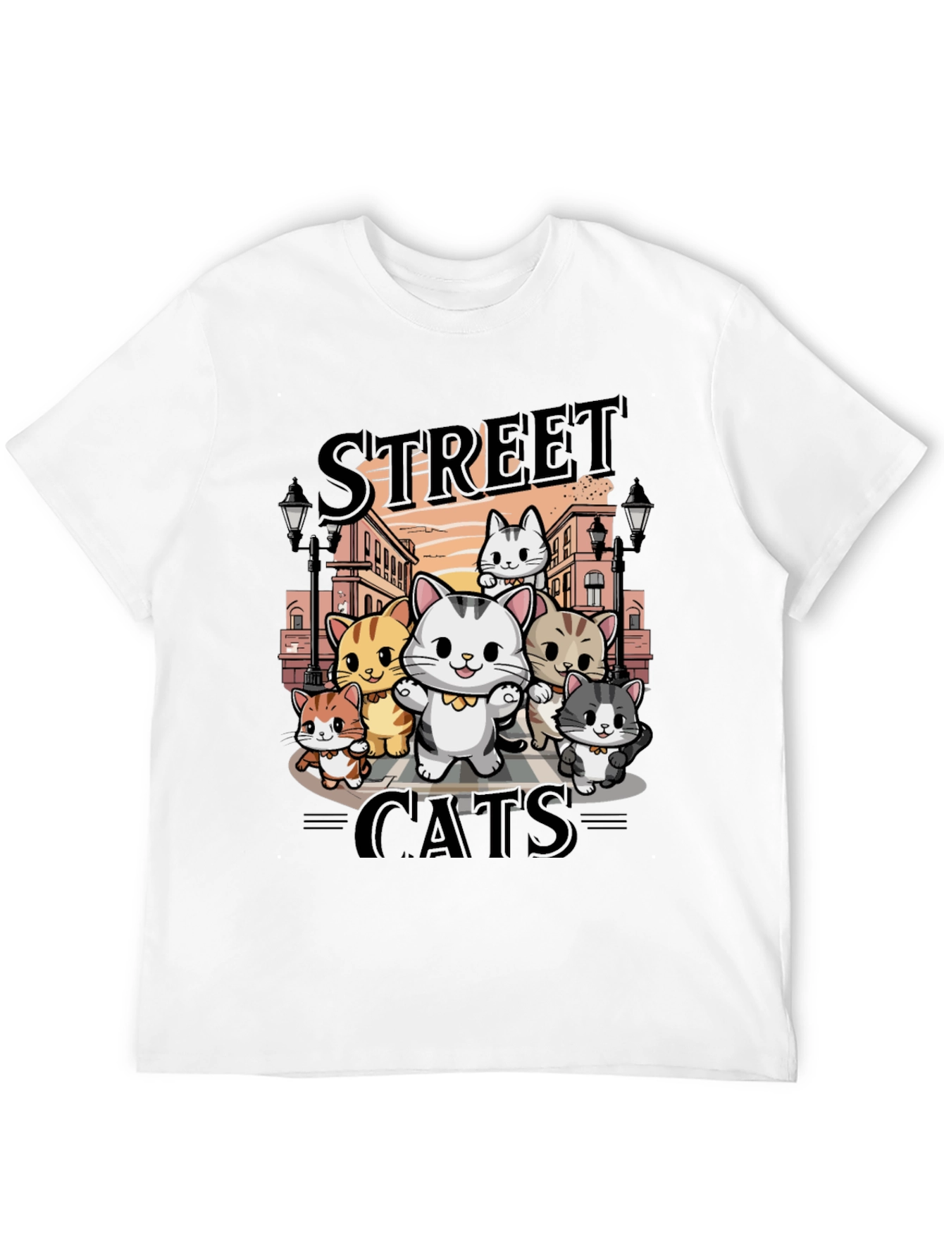 Street Cats Graphic T-Shirt