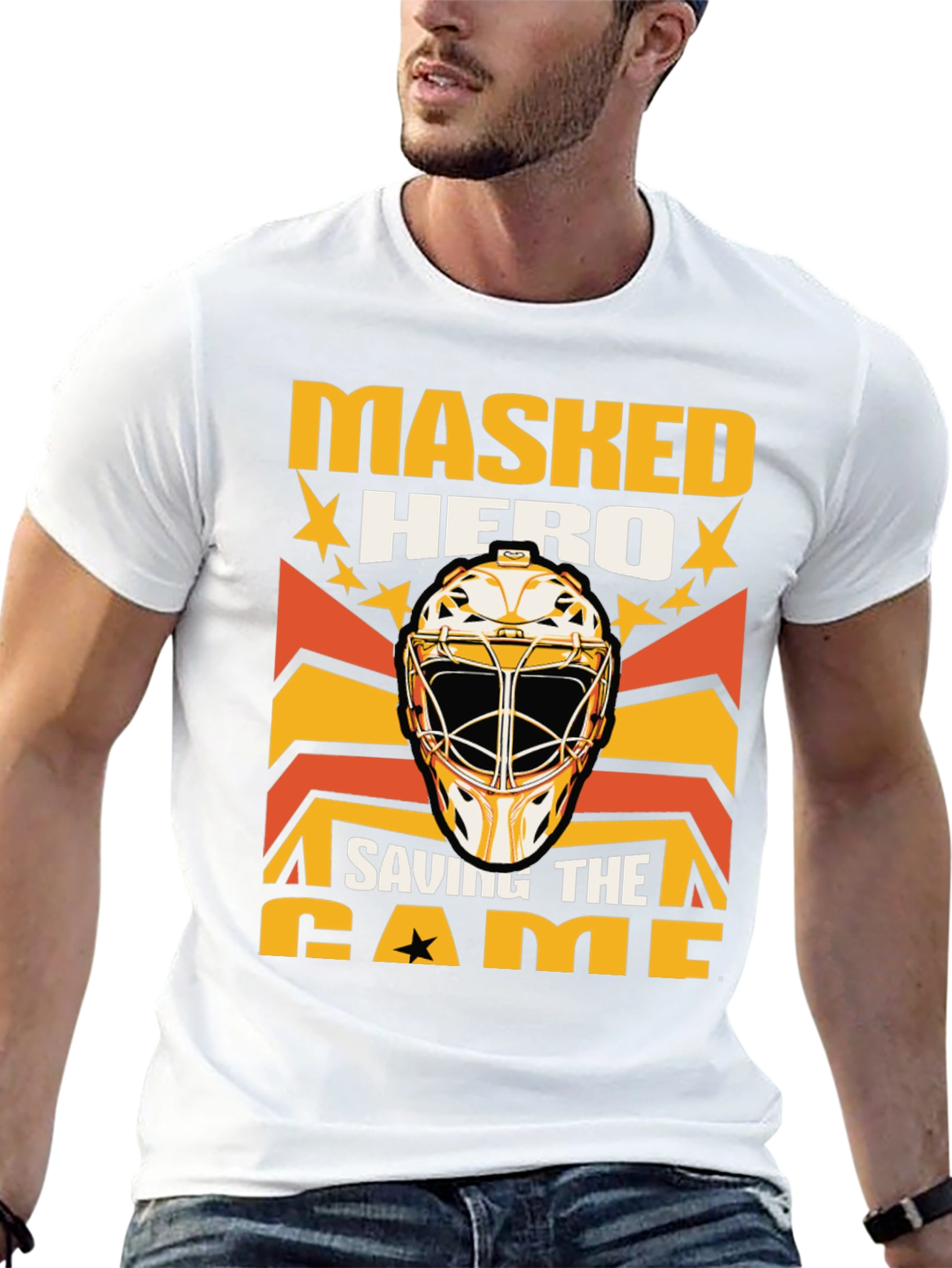 Masked Hero Hockey T-Shirt