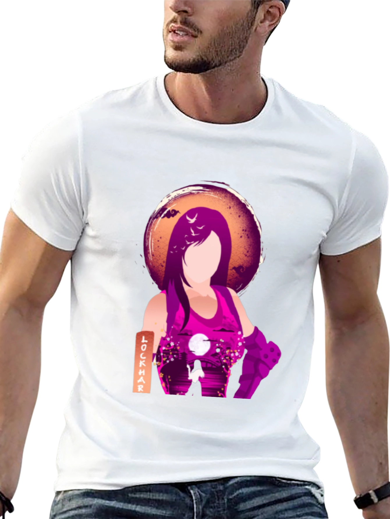 Lockhar Graphic Tee - Stylish Fan Apparel