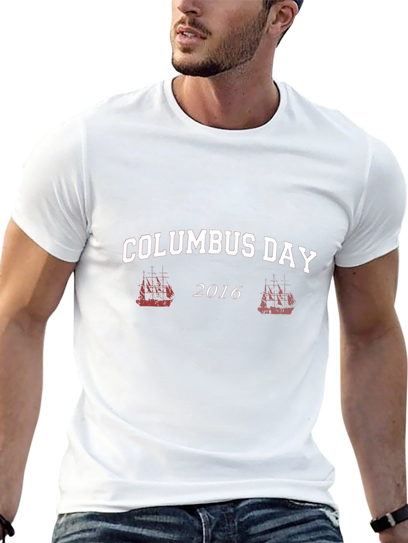 Columbus Day 2016 T-Shirt - Black
