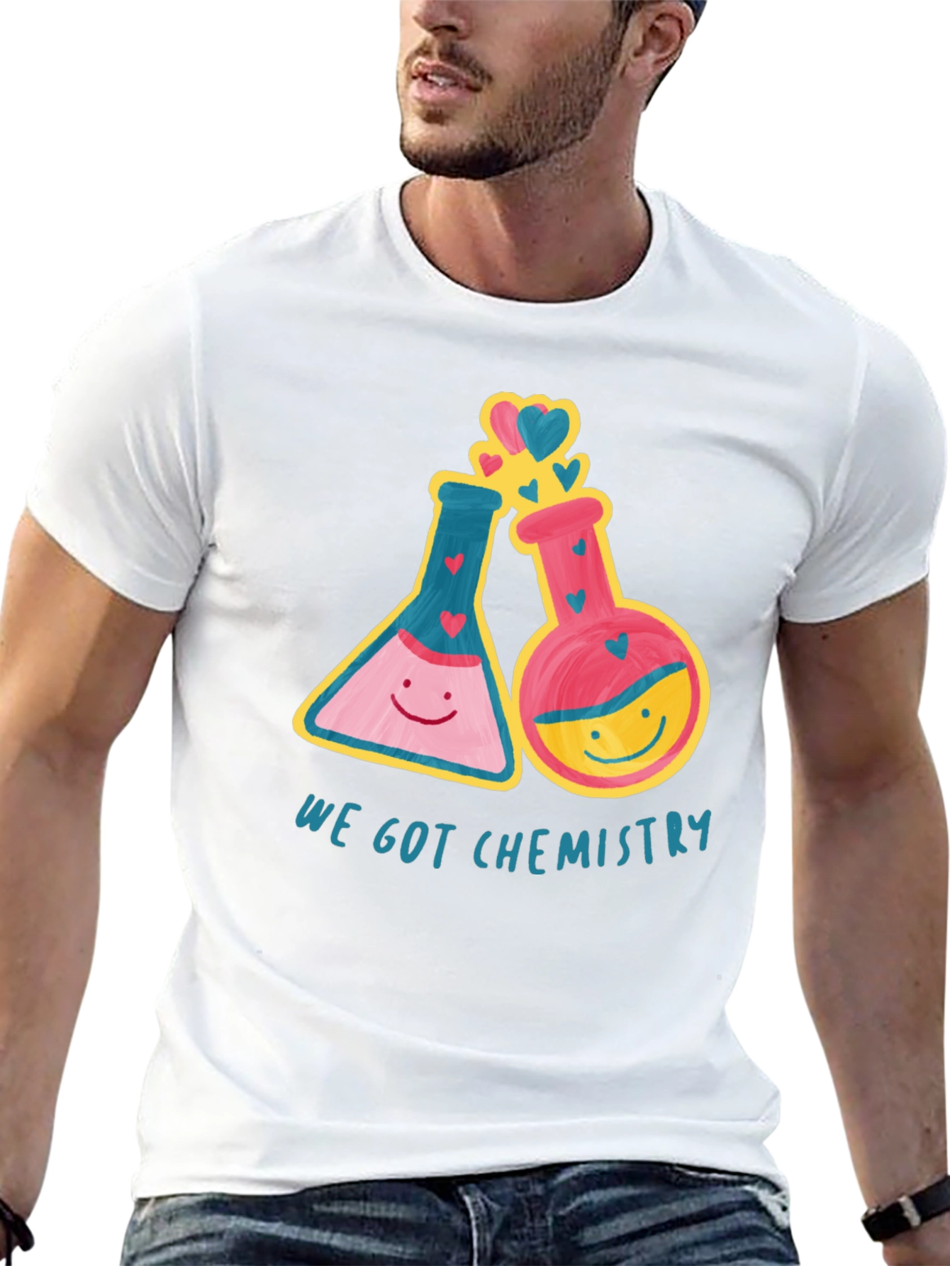Chemistry Love T-Shirt - Science Valentines Day Tee