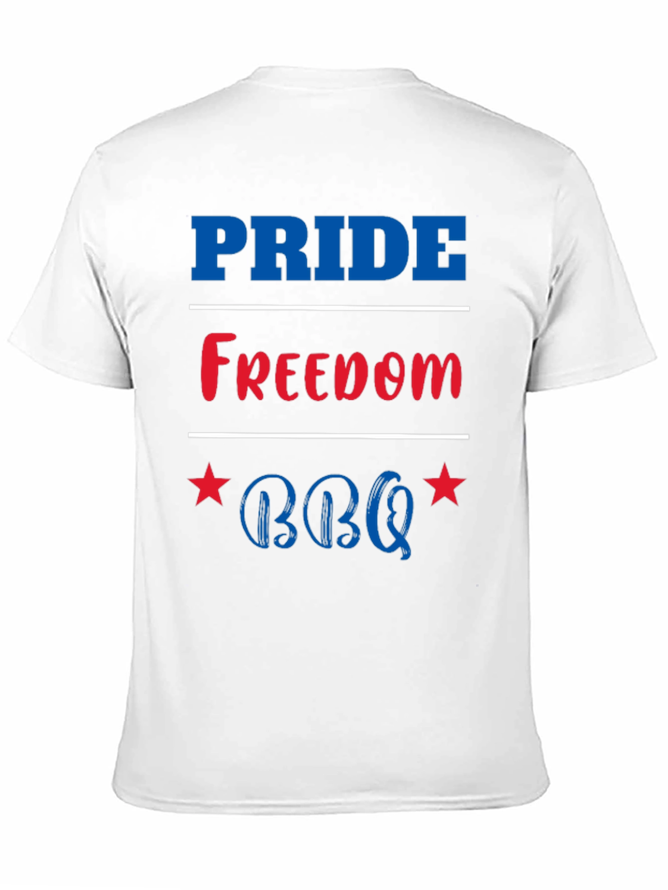 Pride Freedom BBQ Graphic T-Shirt