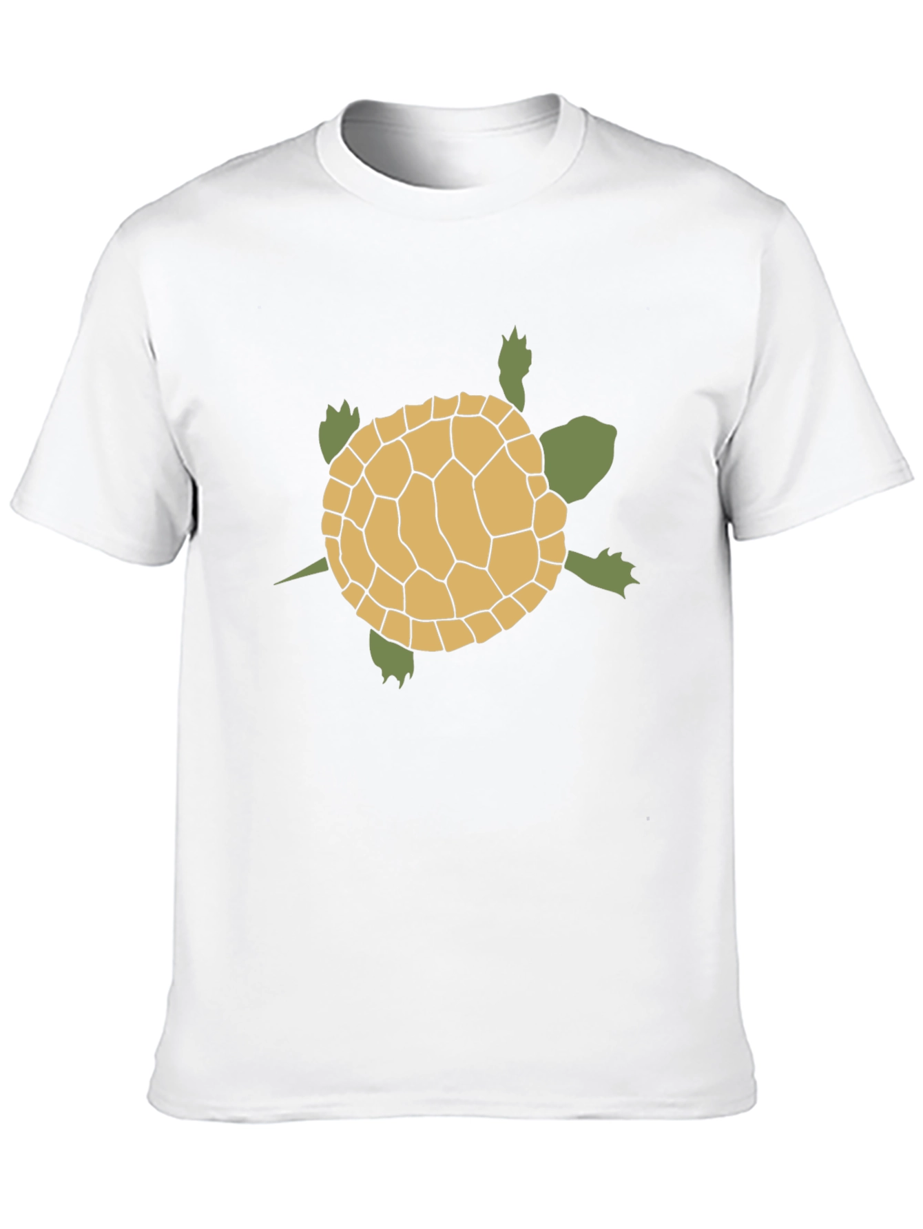 Turtle Graphic Tee - Black Cotton T-Shirt