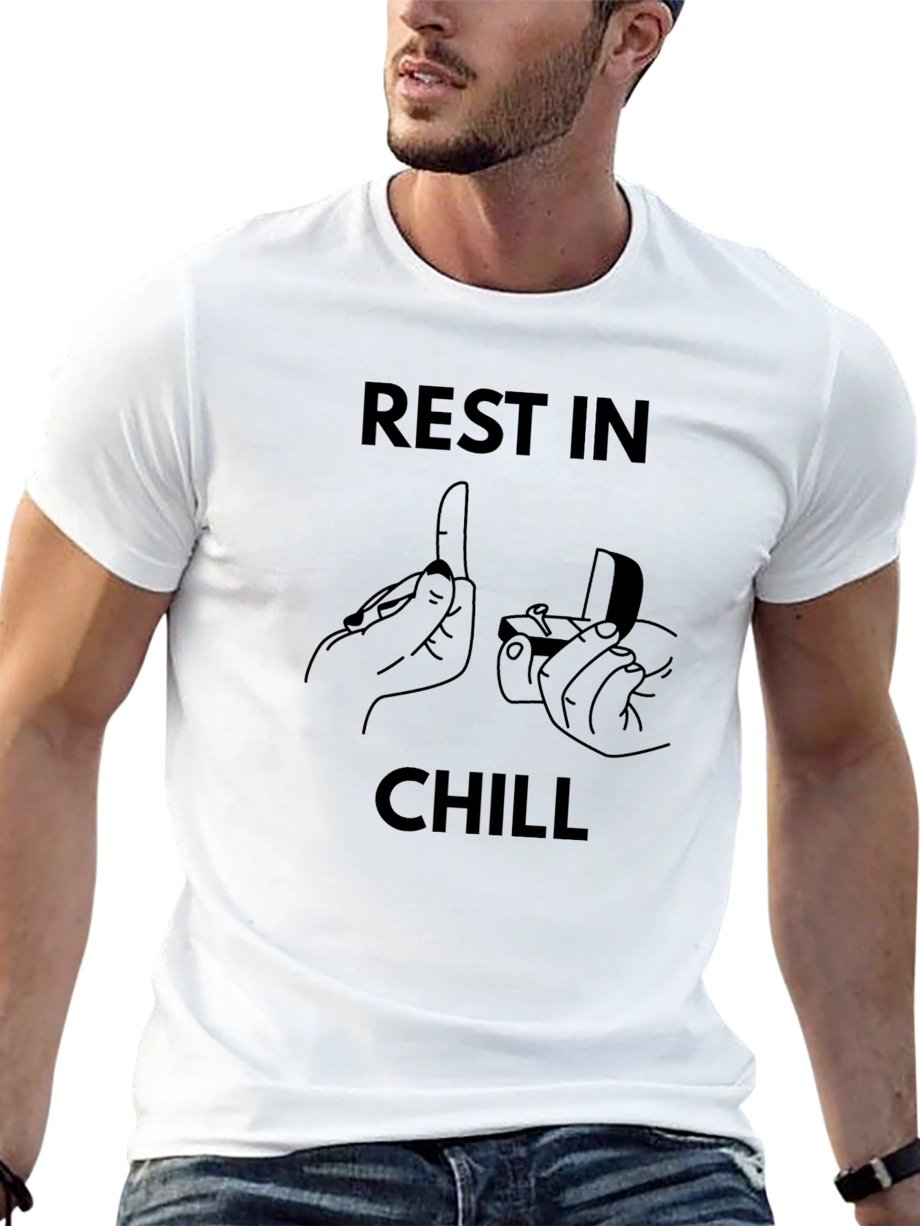 Rest in Chill Graphic T-Shirt