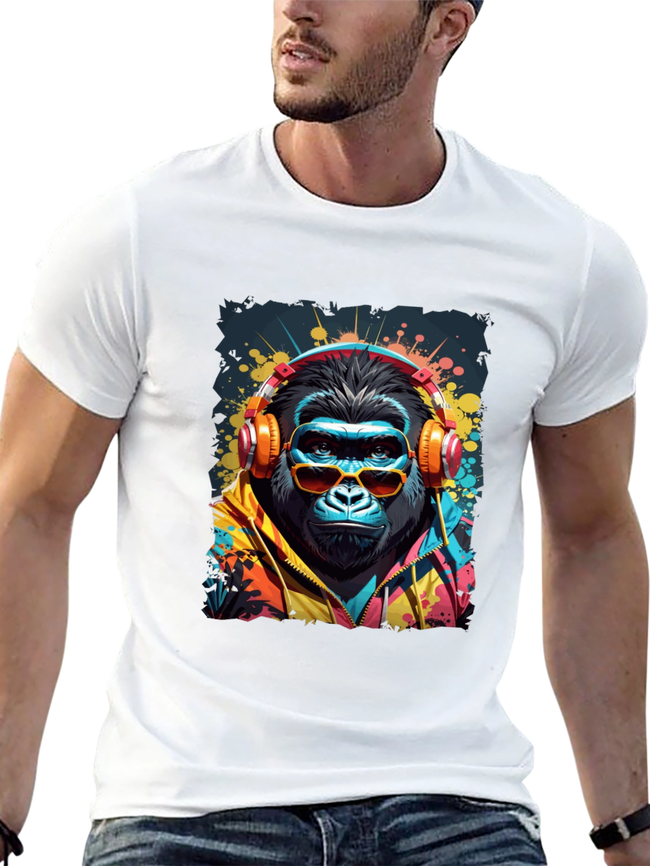 Cool Gorilla Graphic Tee