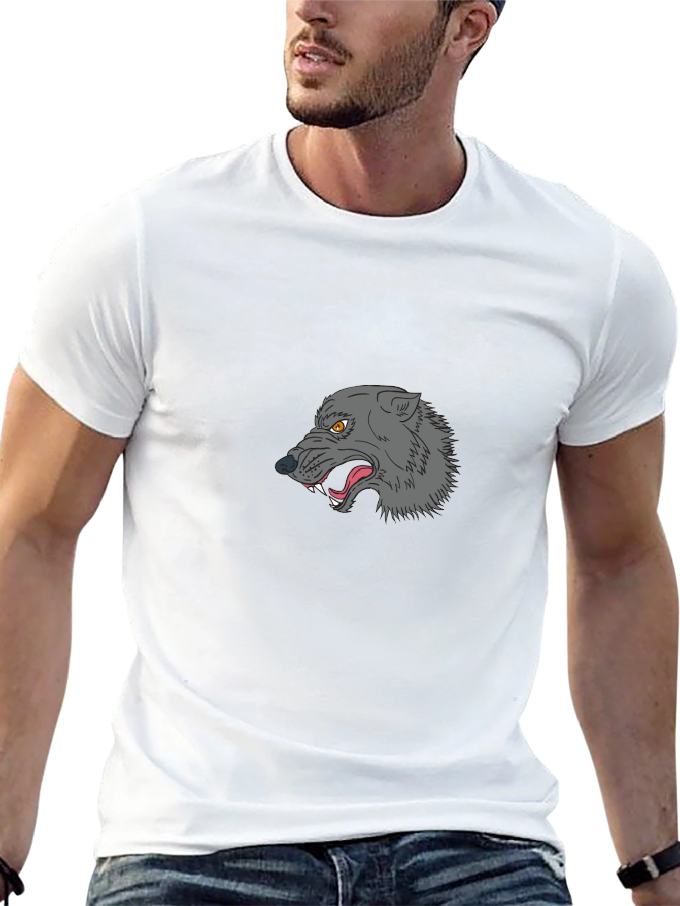 Black Wolf Graphic Tee