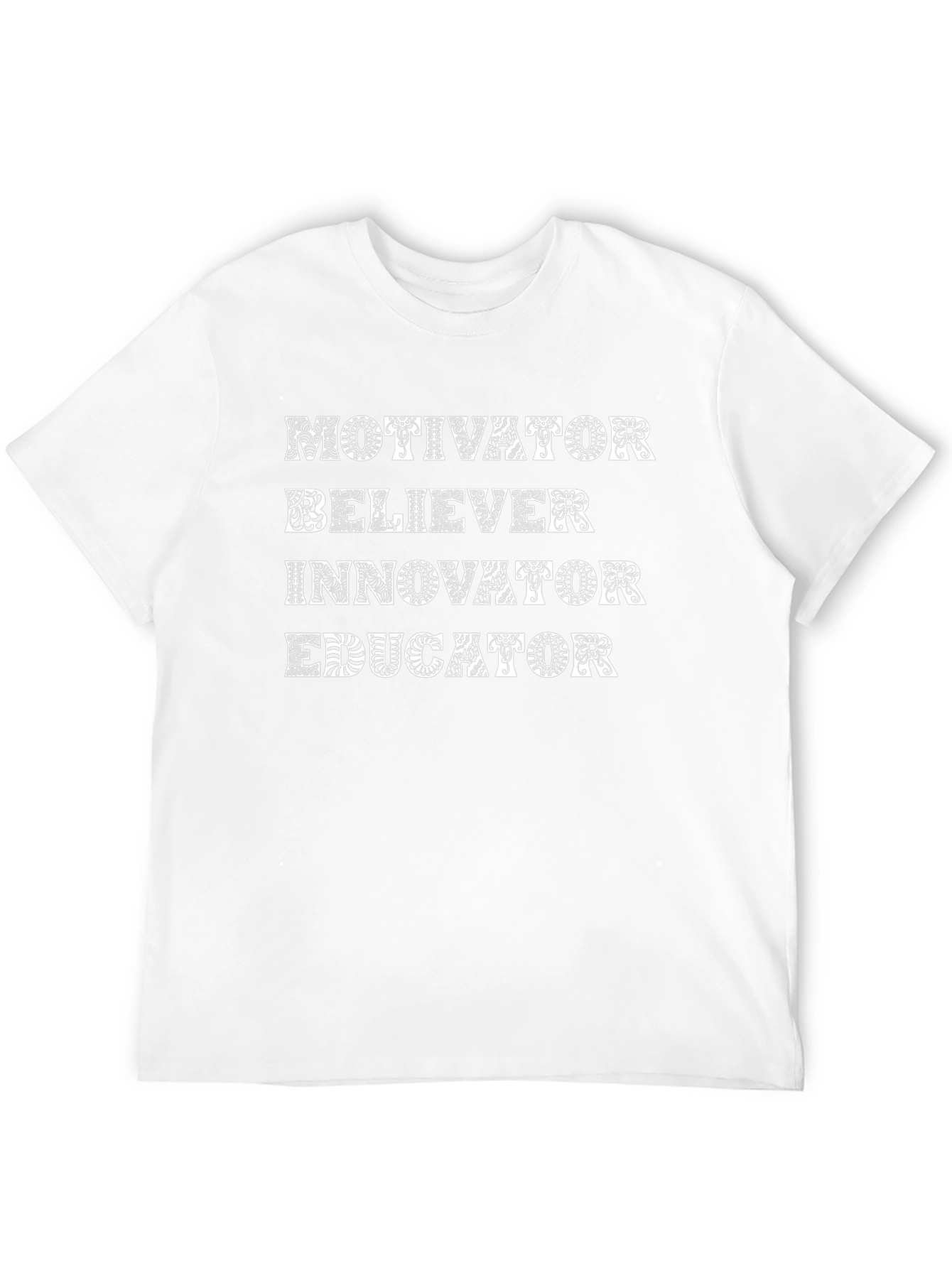 Motivator Educator Graphic T-Shirt