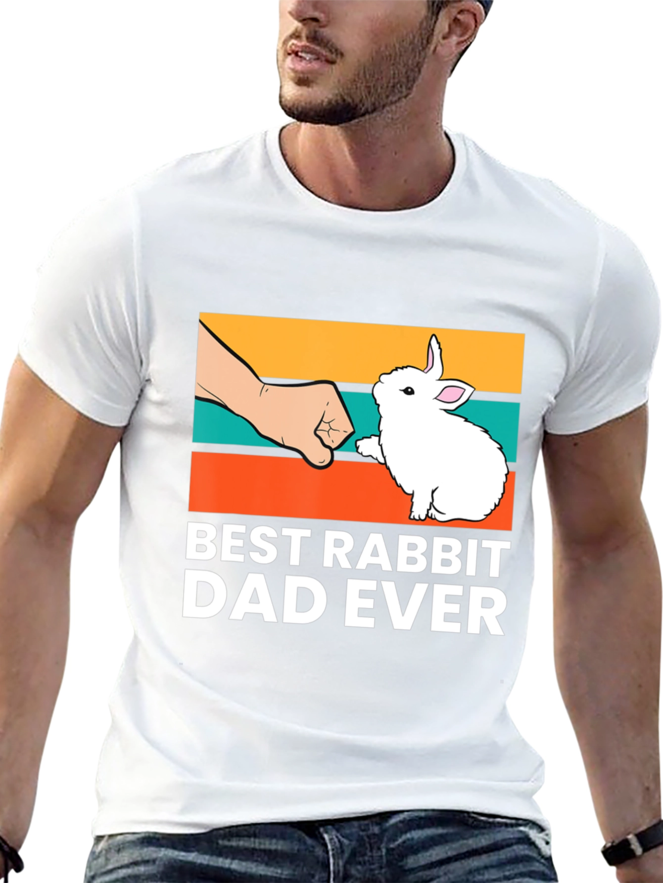 Best Rabbit Dad Ever T-Shirt