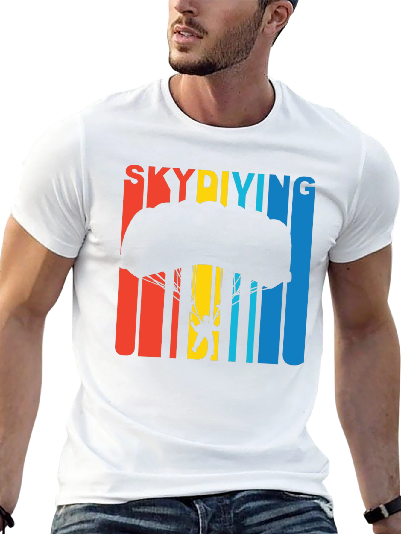 Skydiving Graphic T-Shirt