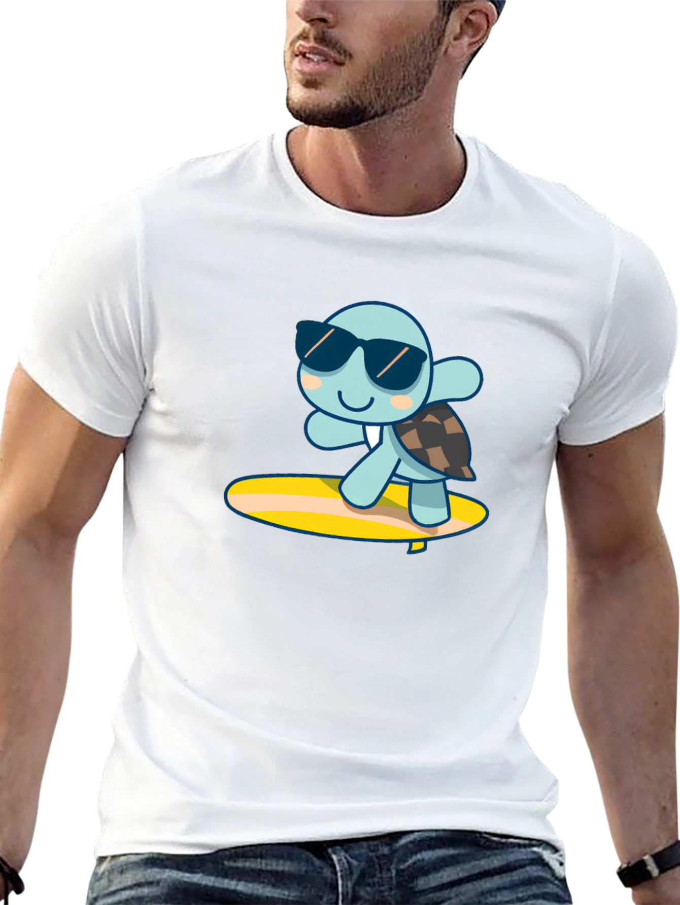 Cool Turtle Surf T-Shirt